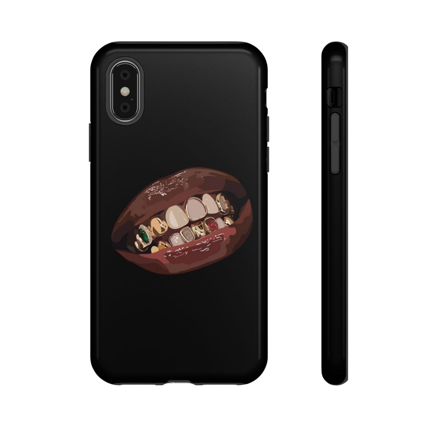 Tough Cases - Unique Phone Case with Bold Teeth Design