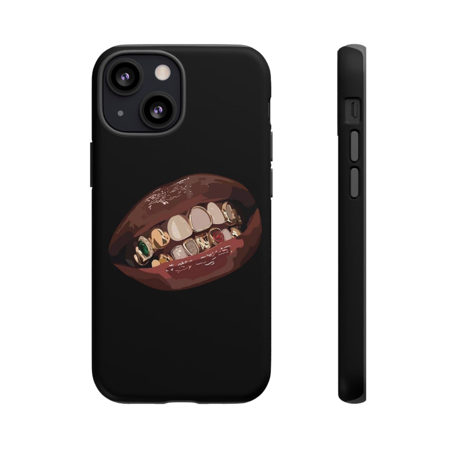 Tough Cases - Unique Phone Case with Bold Teeth Design