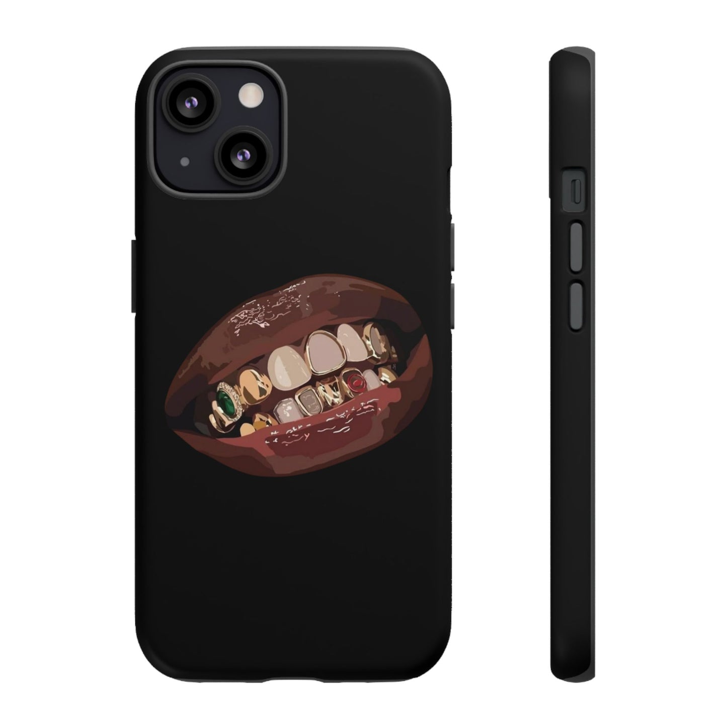 Tough Cases - Unique Phone Case with Bold Teeth Design