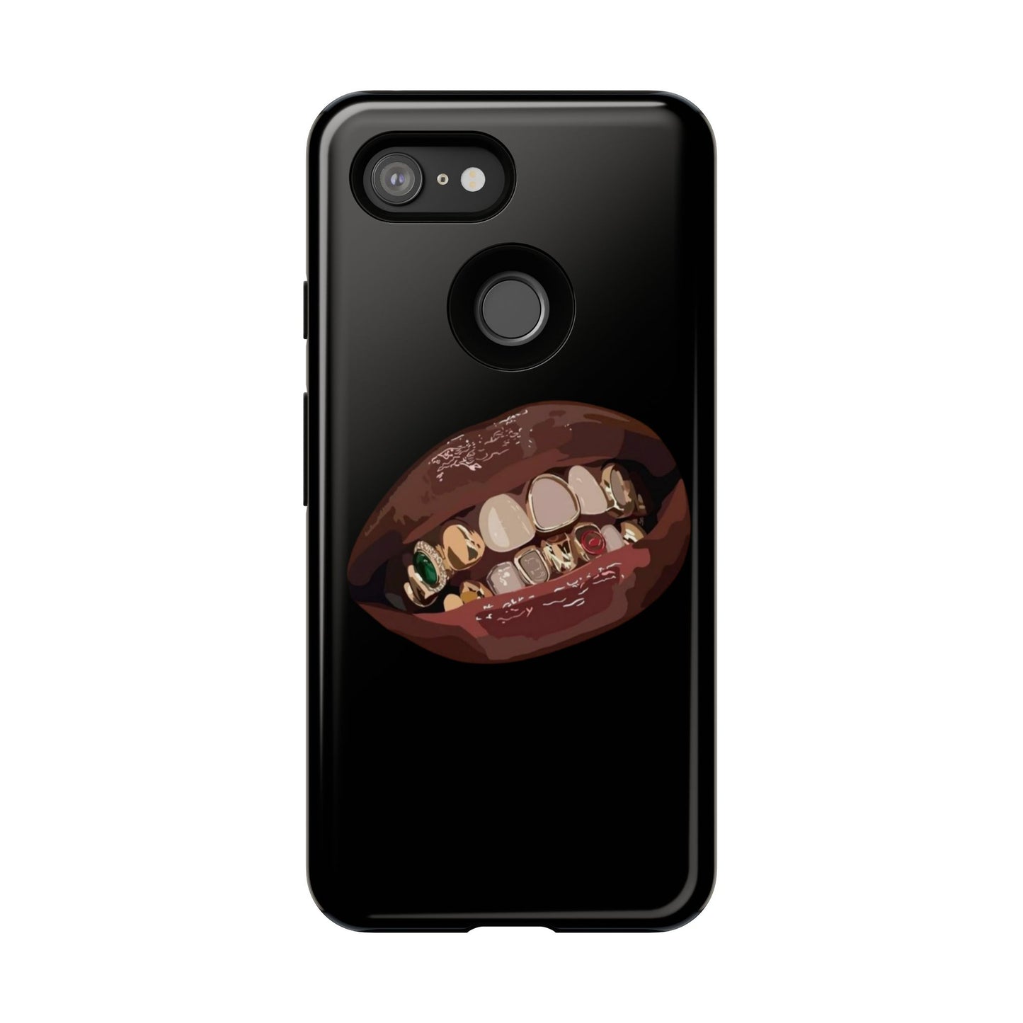 Tough Cases - Unique Phone Case with Bold Teeth Design