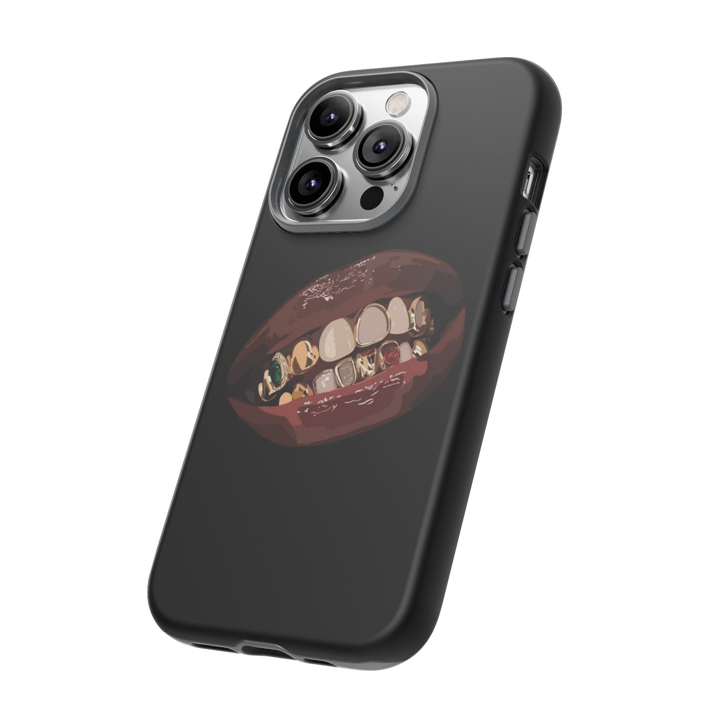 Tough Cases - Unique Phone Case with Bold Teeth Design
