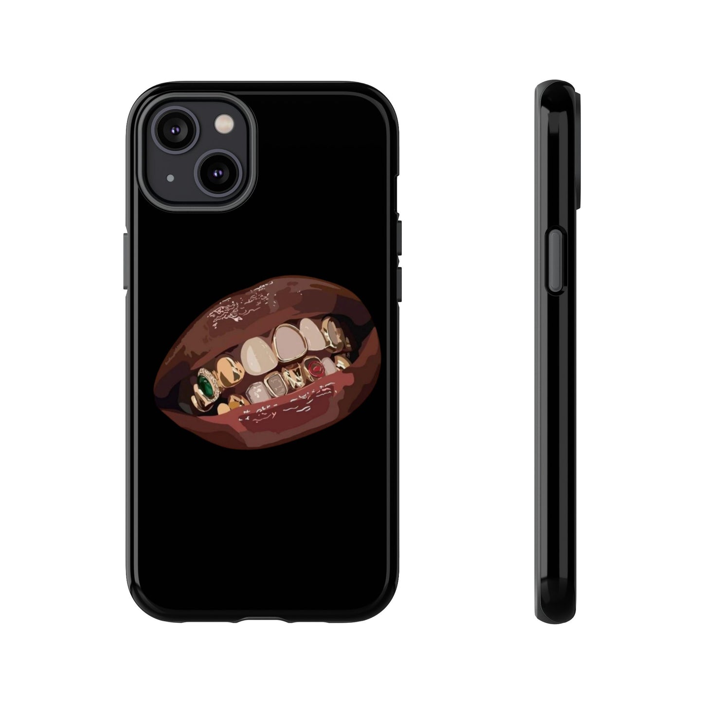 Tough Cases - Unique Phone Case with Bold Teeth Design