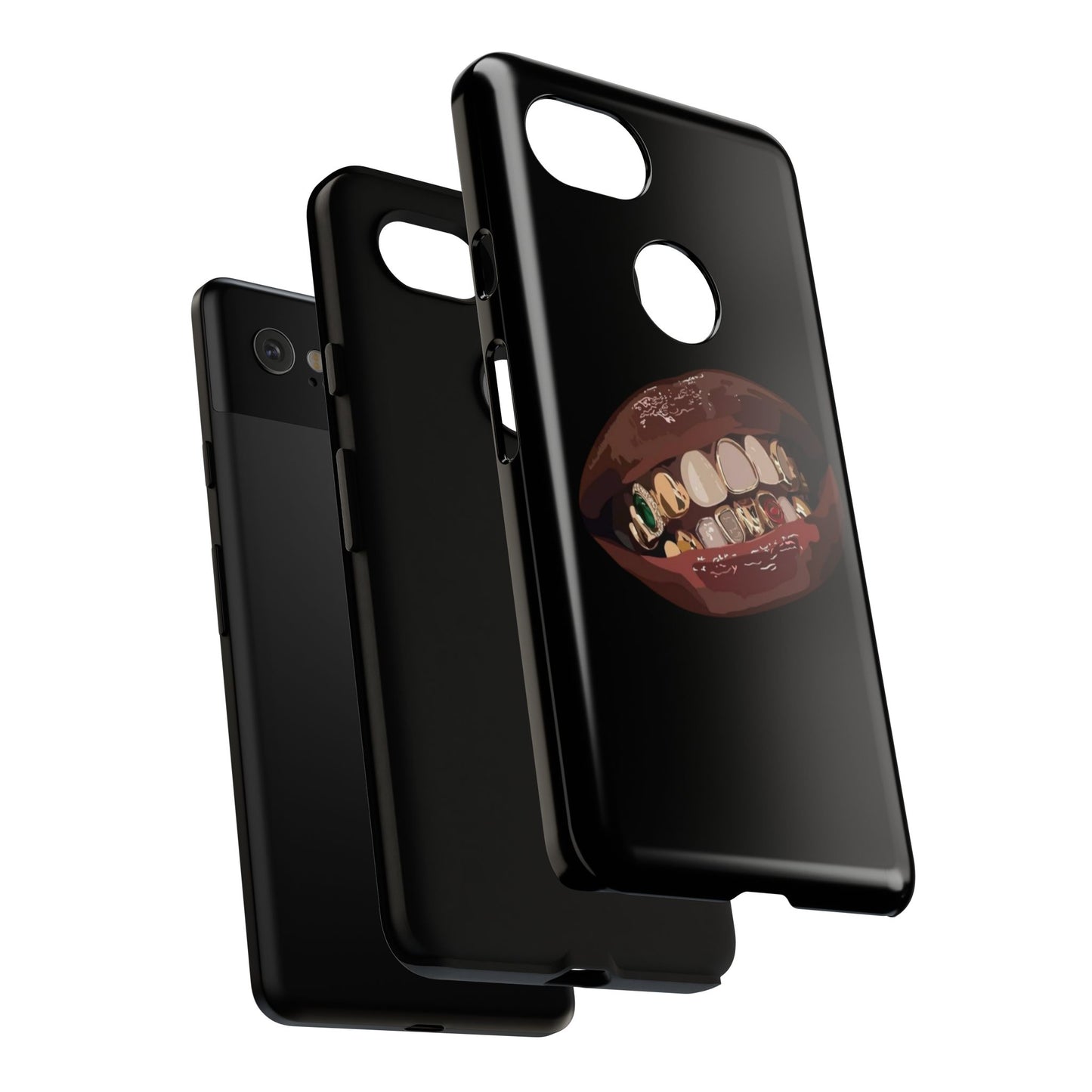 Tough Cases - Unique Phone Case with Bold Teeth Design