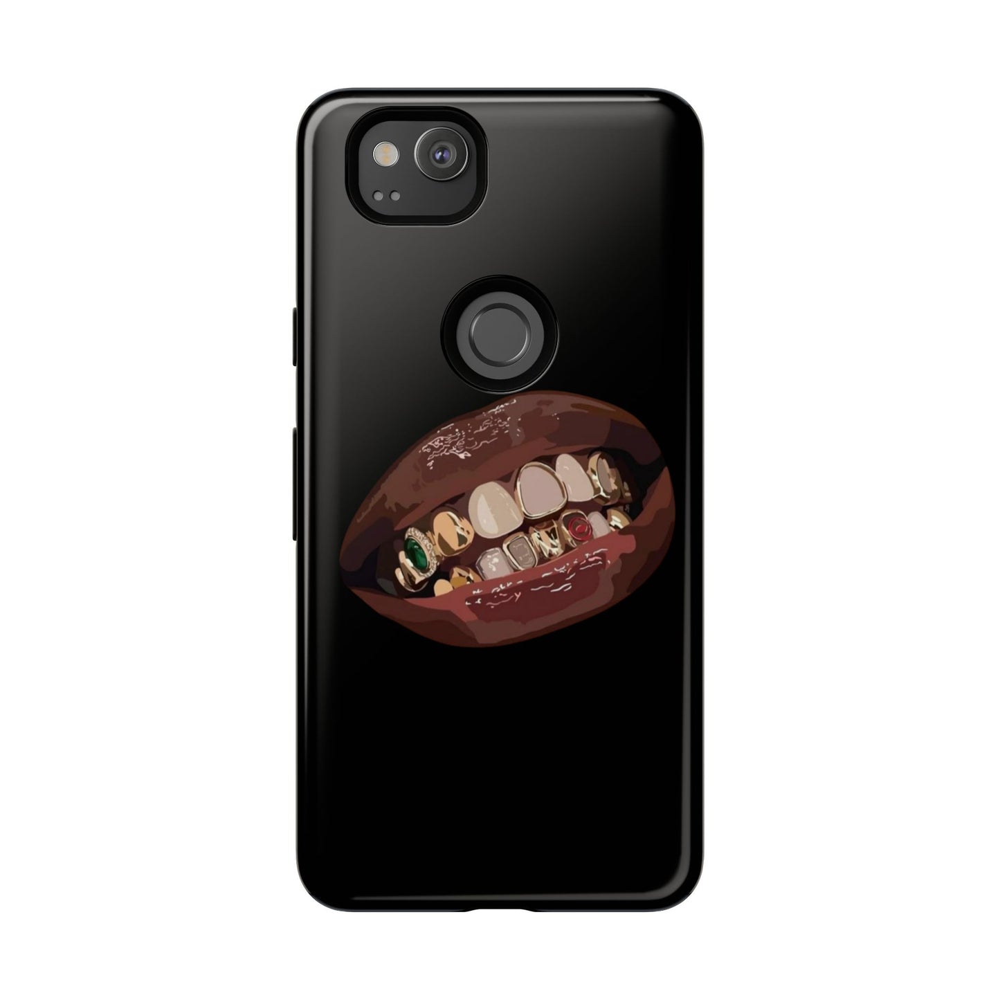 Tough Cases - Unique Phone Case with Bold Teeth Design