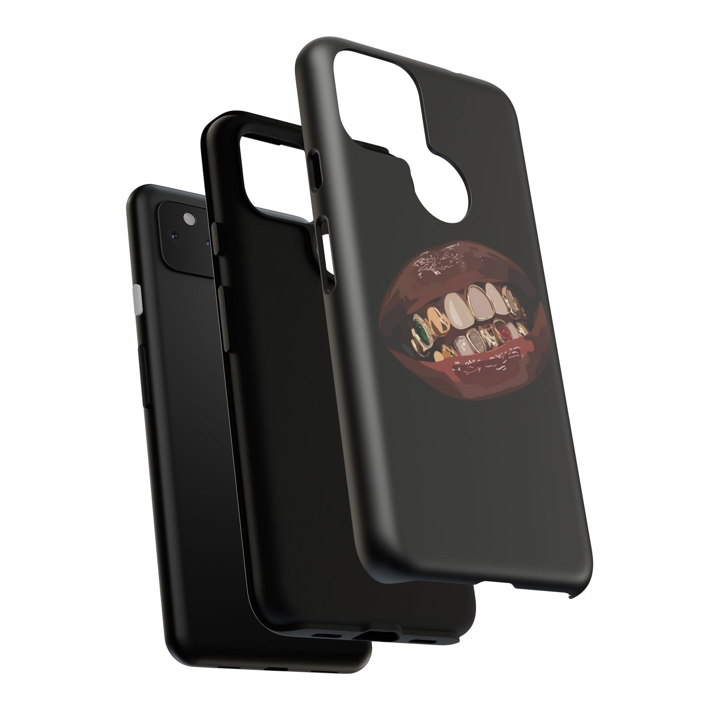 Tough Cases - Unique Phone Case with Bold Teeth Design