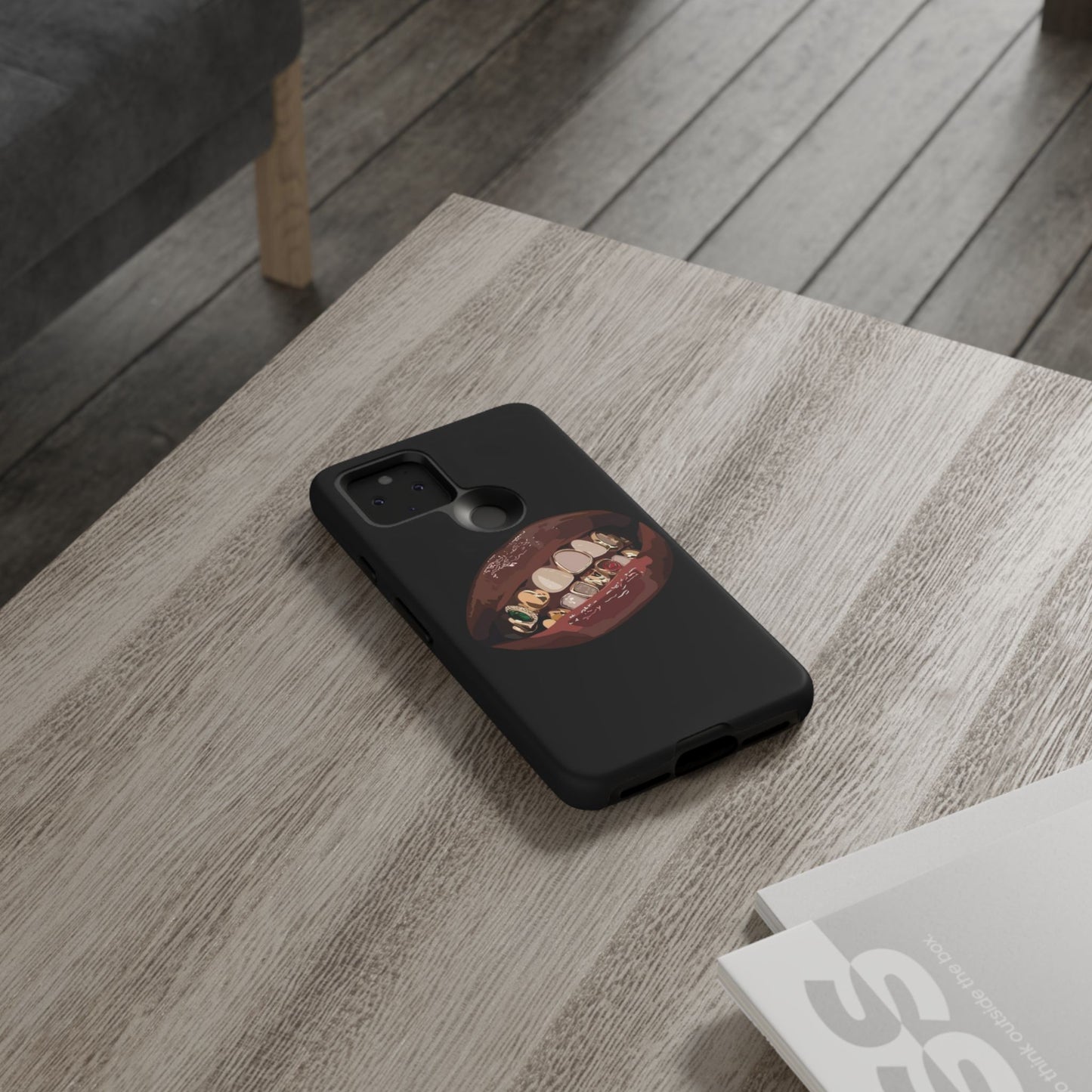 Tough Cases - Unique Phone Case with Bold Teeth Design
