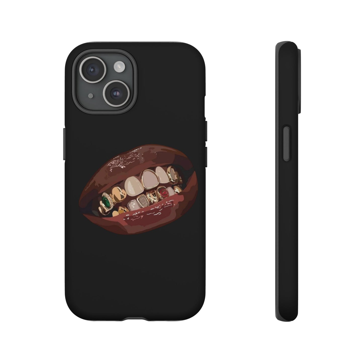 Tough Cases - Unique Phone Case with Bold Teeth Design