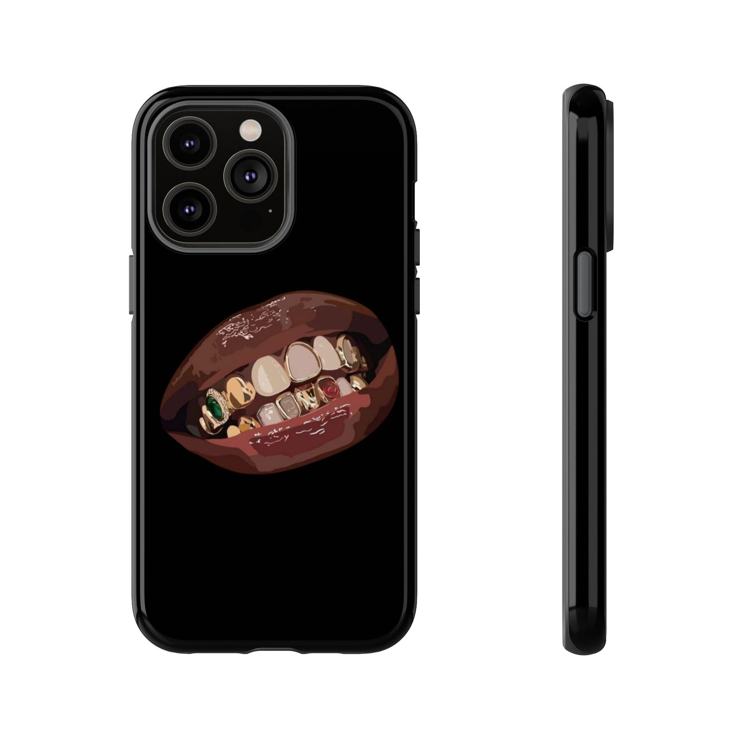Tough Cases - Unique Phone Case with Bold Teeth Design