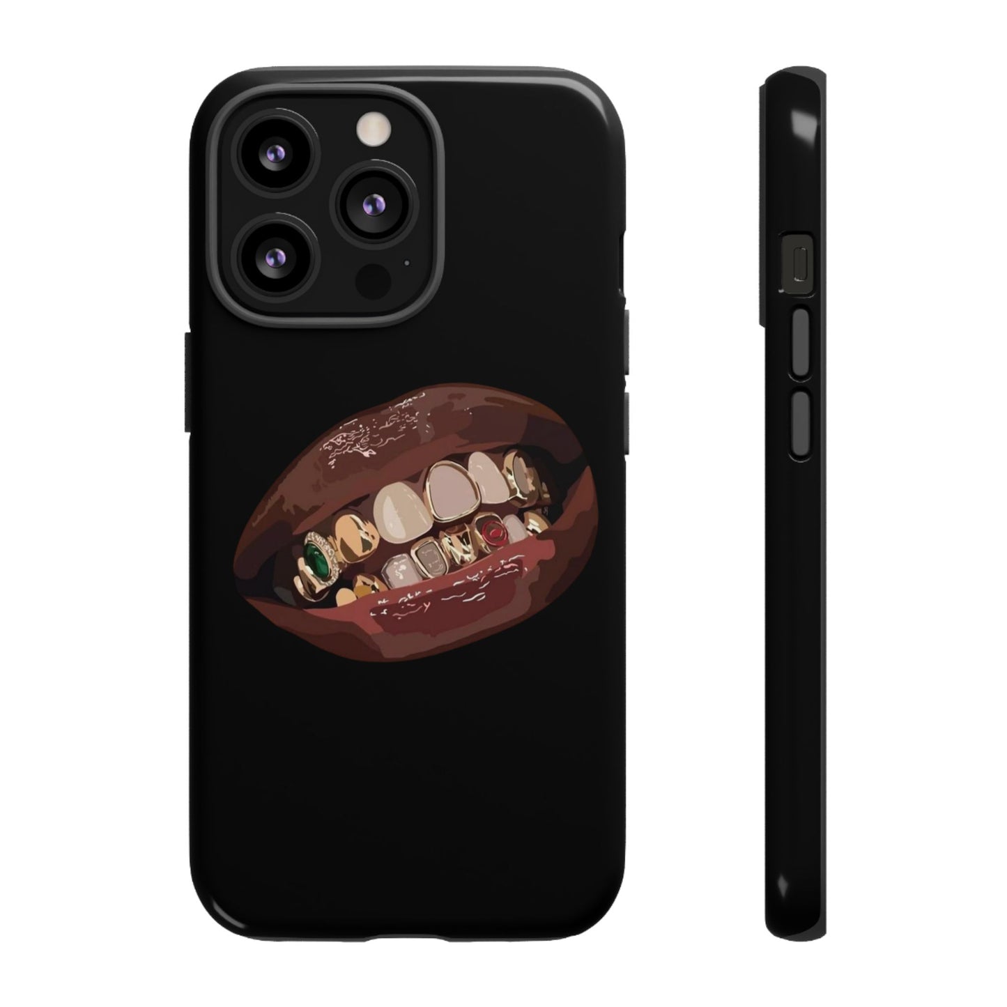 Tough Cases - Unique Phone Case with Bold Teeth Design