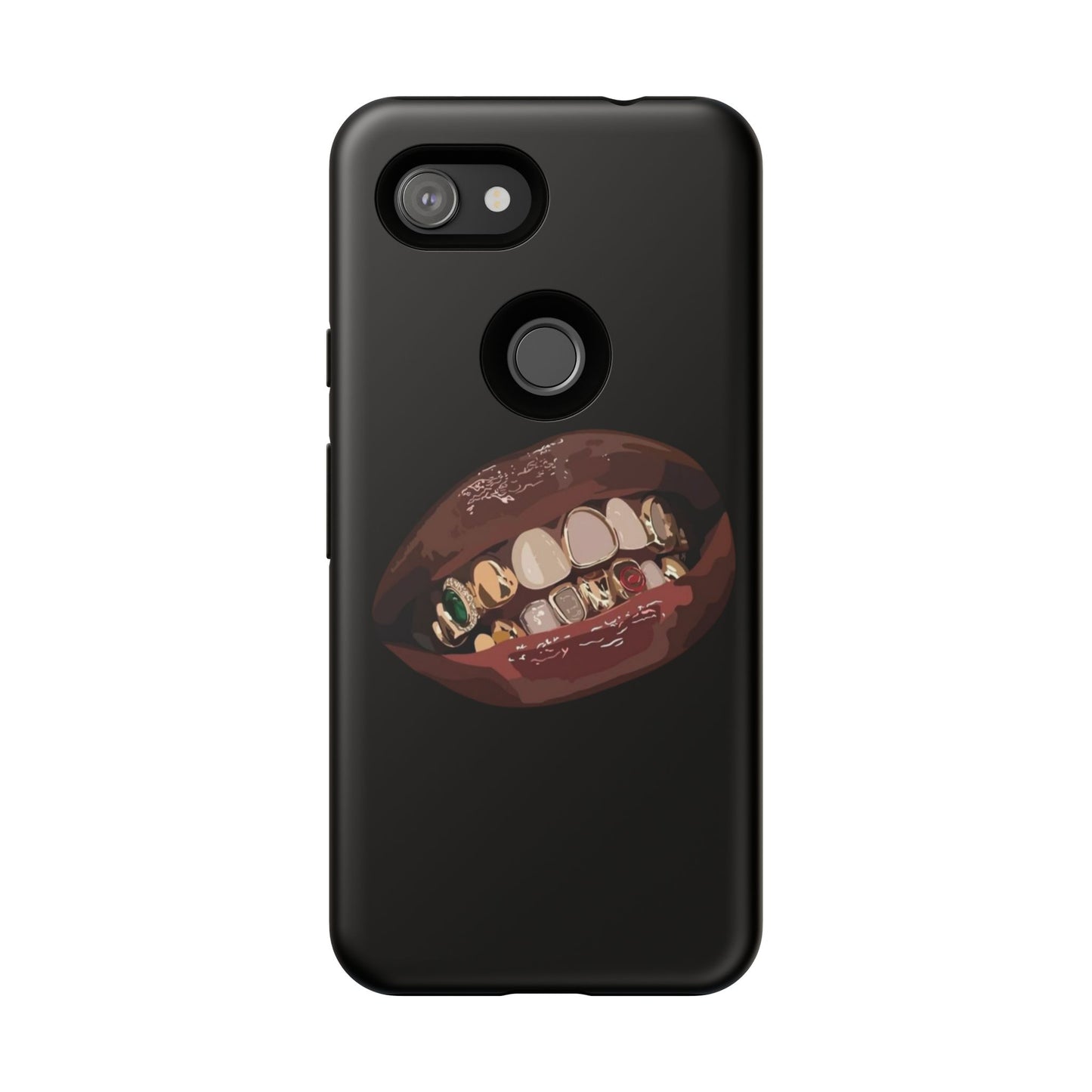 Tough Cases - Unique Phone Case with Bold Teeth Design