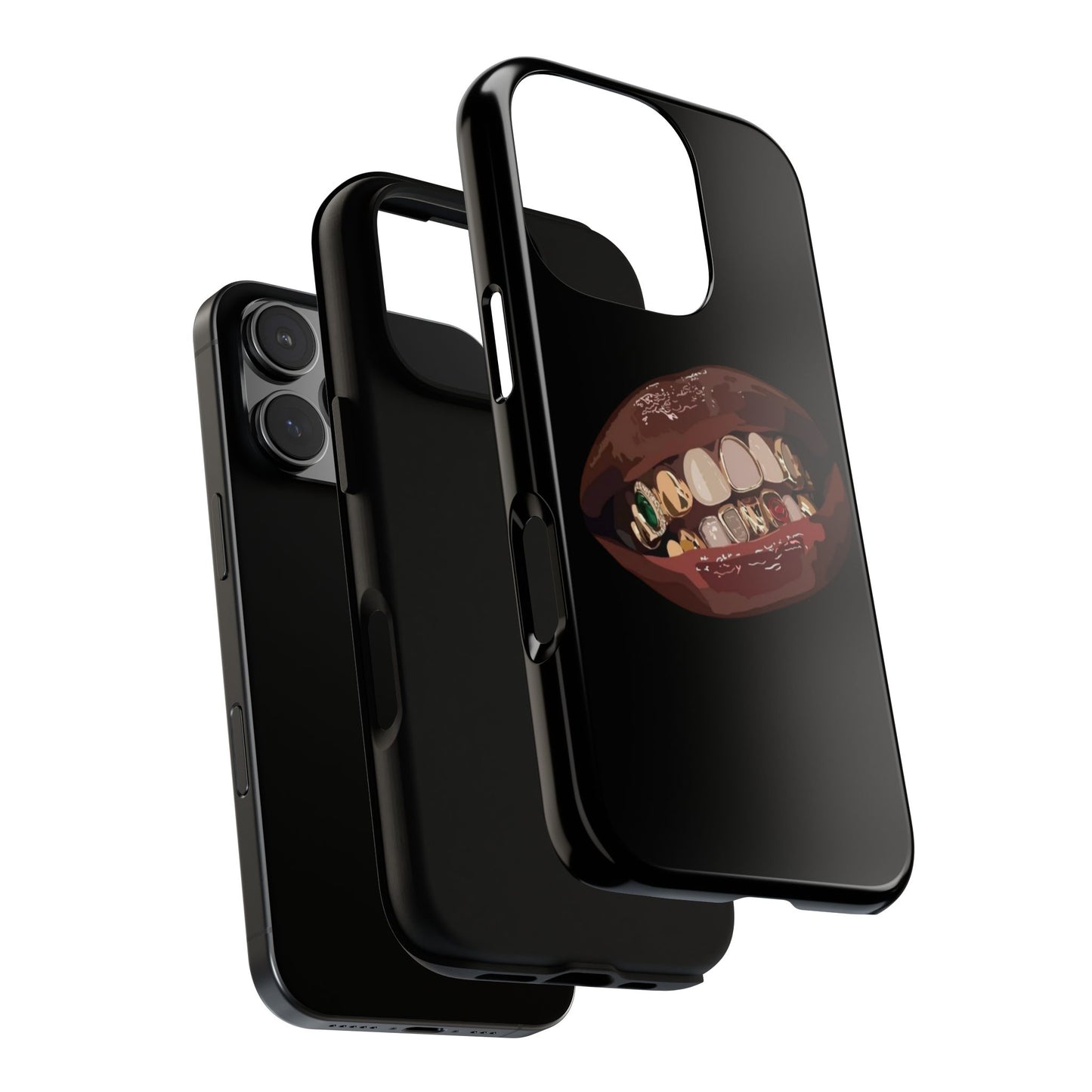 Tough Cases - Unique Phone Case with Bold Teeth Design
