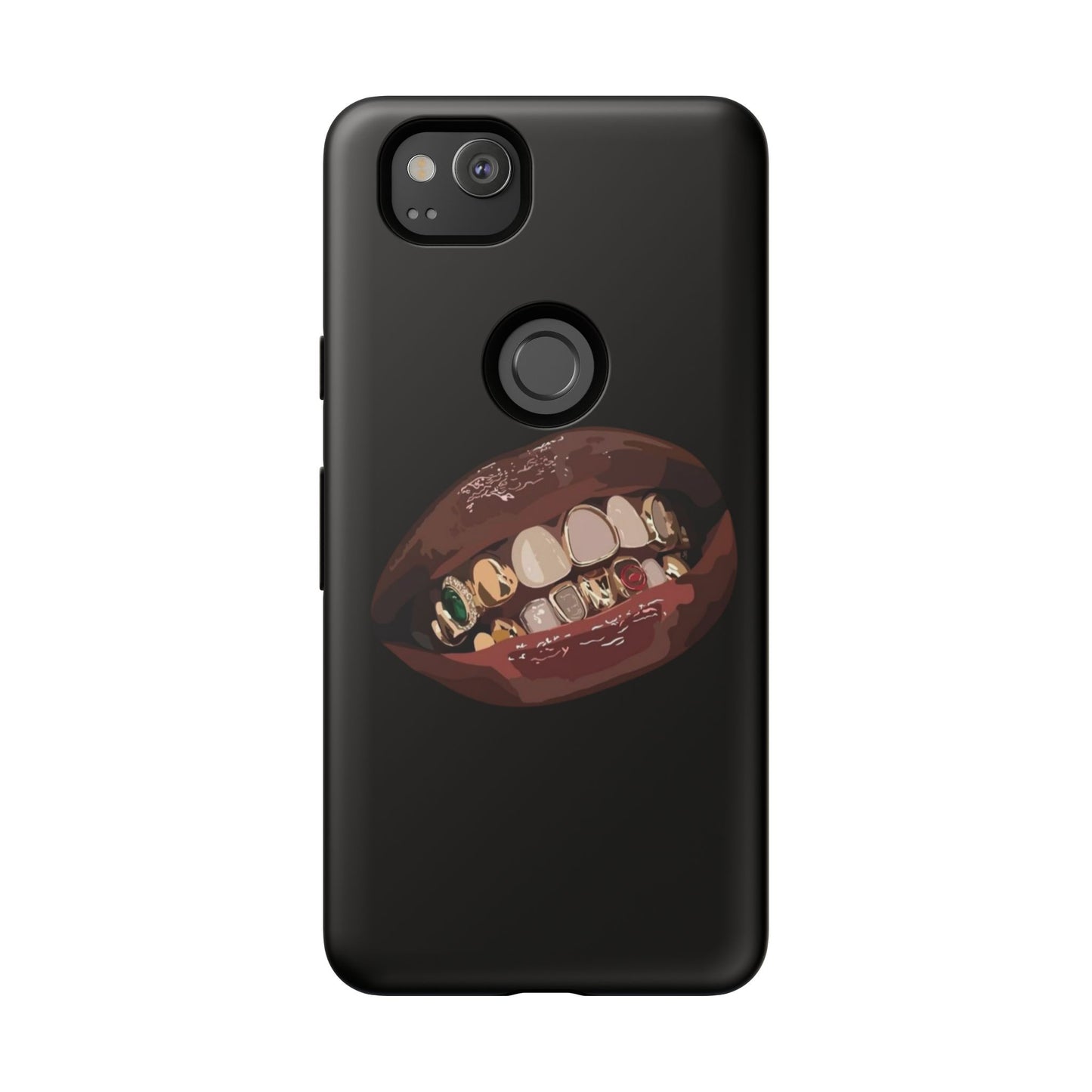 Tough Cases - Unique Phone Case with Bold Teeth Design