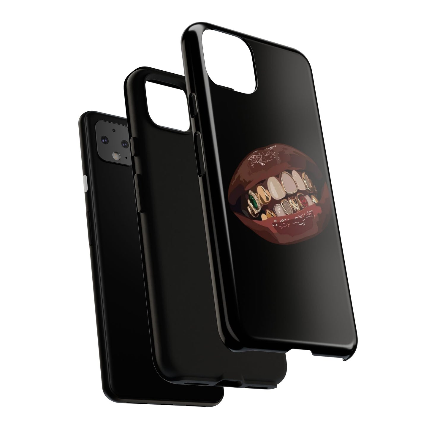 Tough Cases - Unique Phone Case with Bold Teeth Design