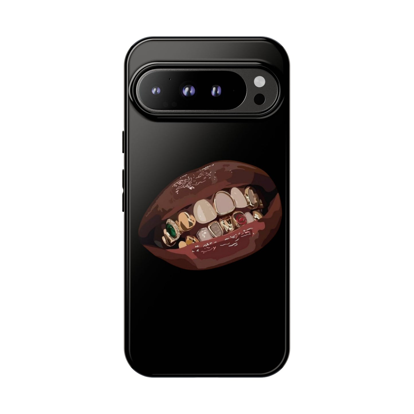 Tough Cases - Unique Phone Case with Bold Teeth Design
