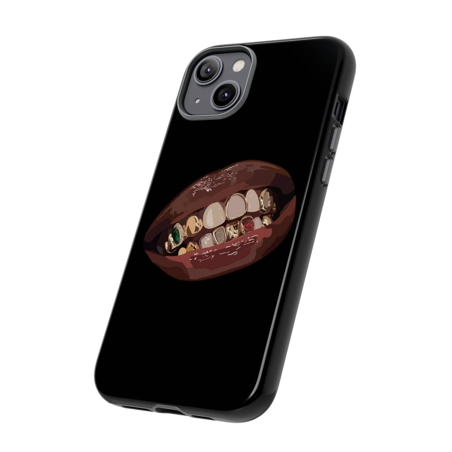 Tough Cases - Unique Phone Case with Bold Teeth Design