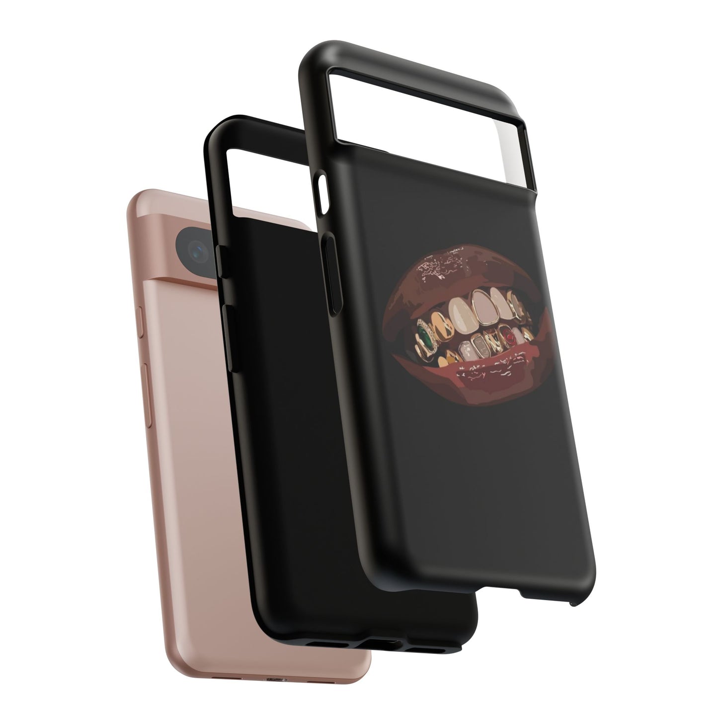 Tough Cases - Unique Phone Case with Bold Teeth Design