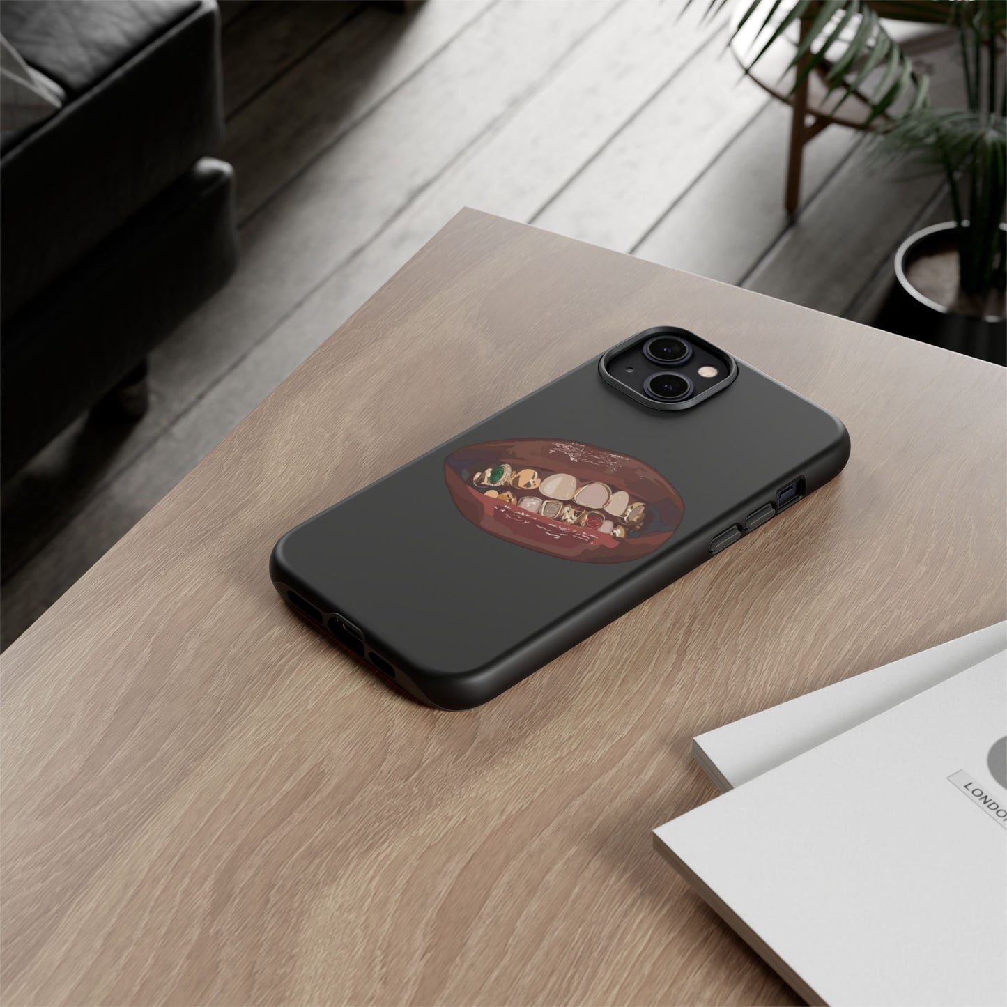 Tough Cases - Unique Phone Case with Bold Teeth Design