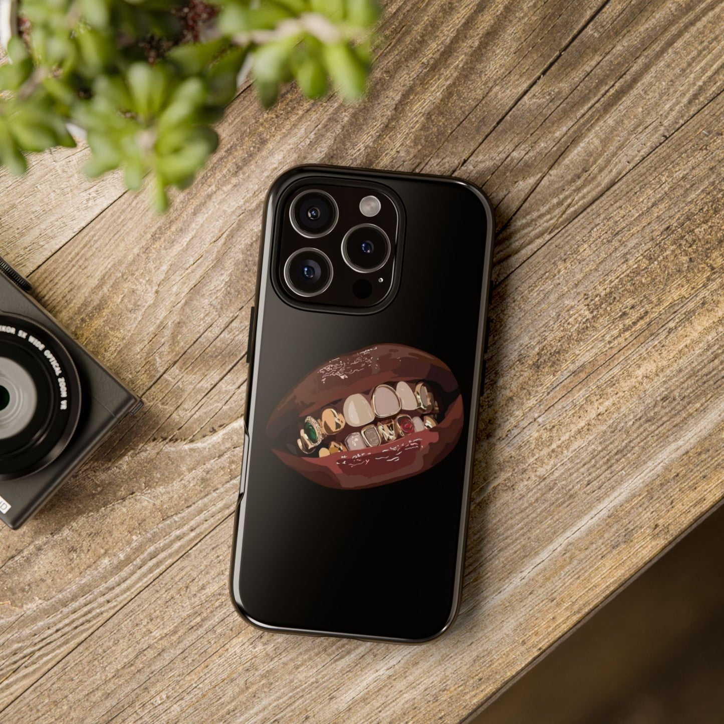 Tough Cases - Unique Phone Case with Bold Teeth Design