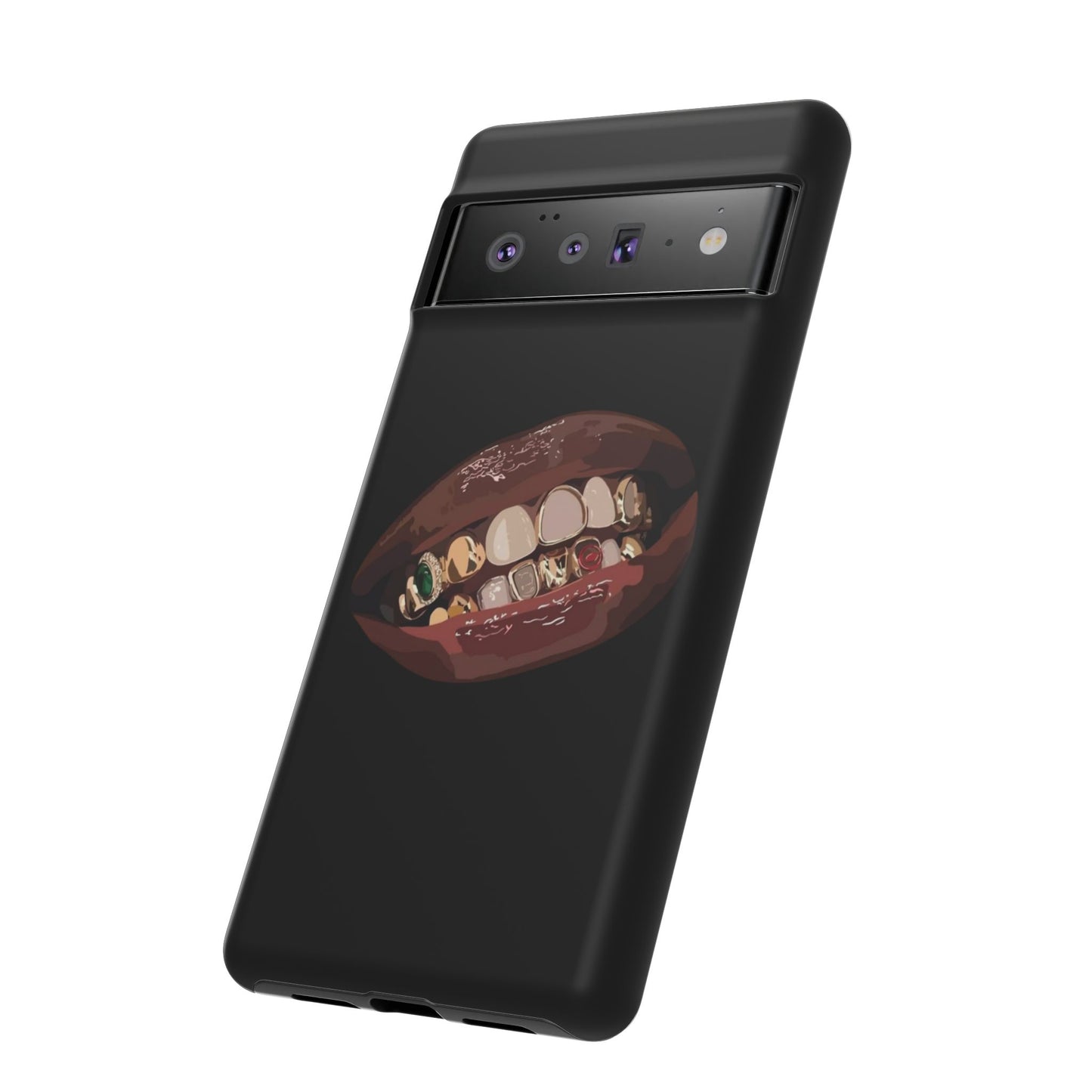 Tough Cases - Unique Phone Case with Bold Teeth Design