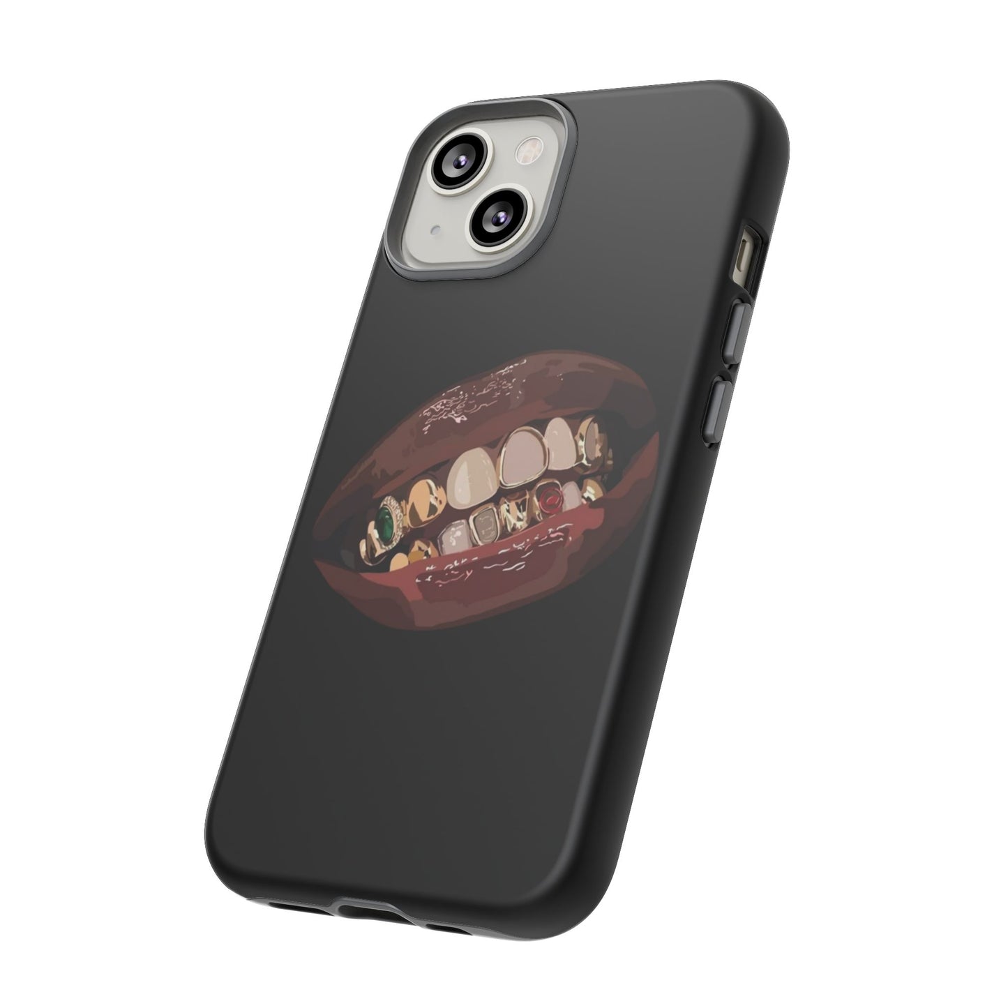 Tough Cases - Unique Phone Case with Bold Teeth Design