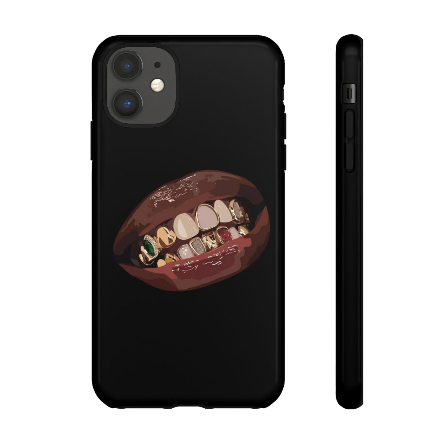 Tough Cases - Unique Phone Case with Bold Teeth Design