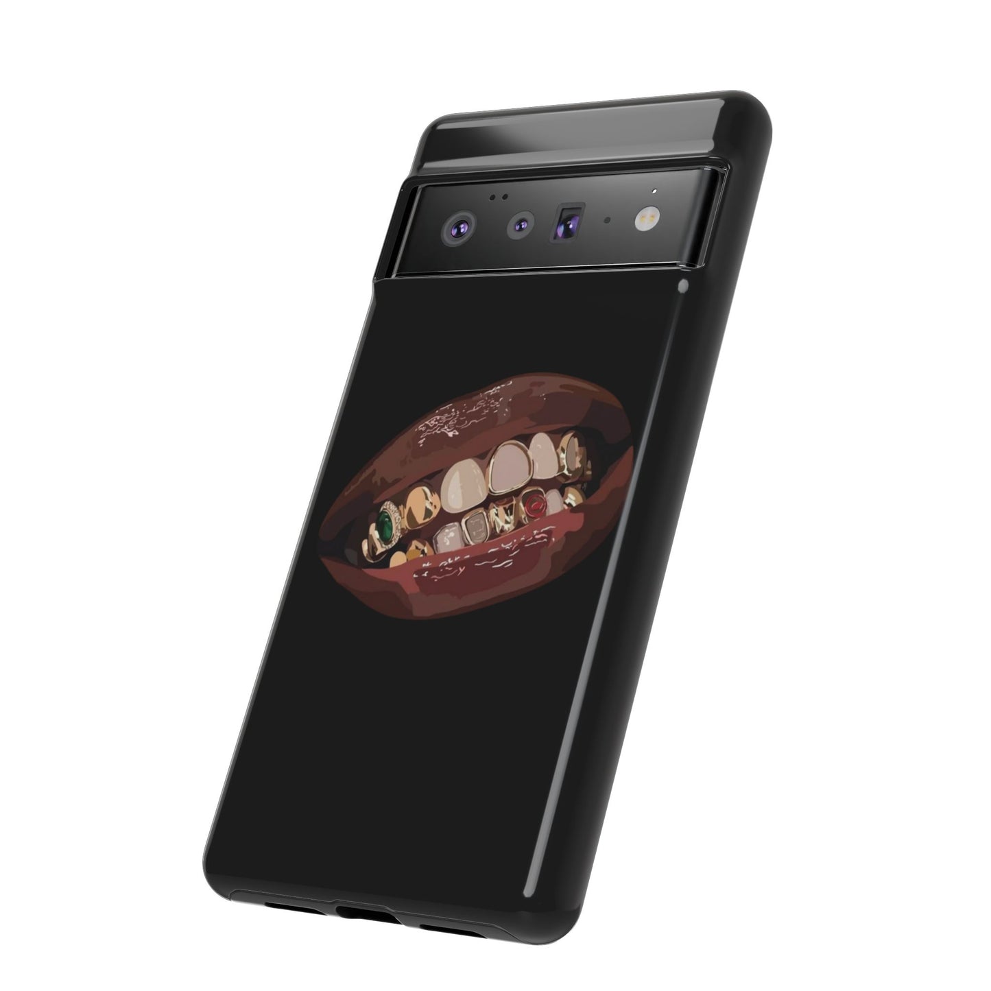 Tough Cases - Unique Phone Case with Bold Teeth Design