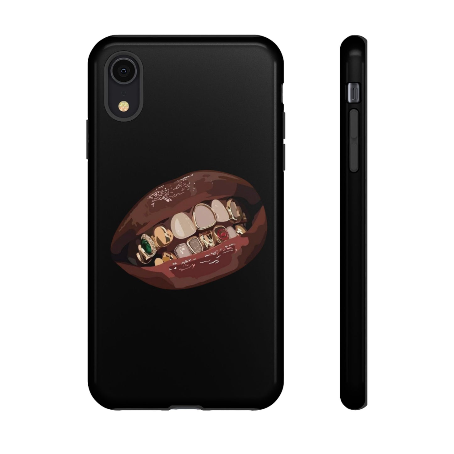 Tough Cases - Unique Phone Case with Bold Teeth Design