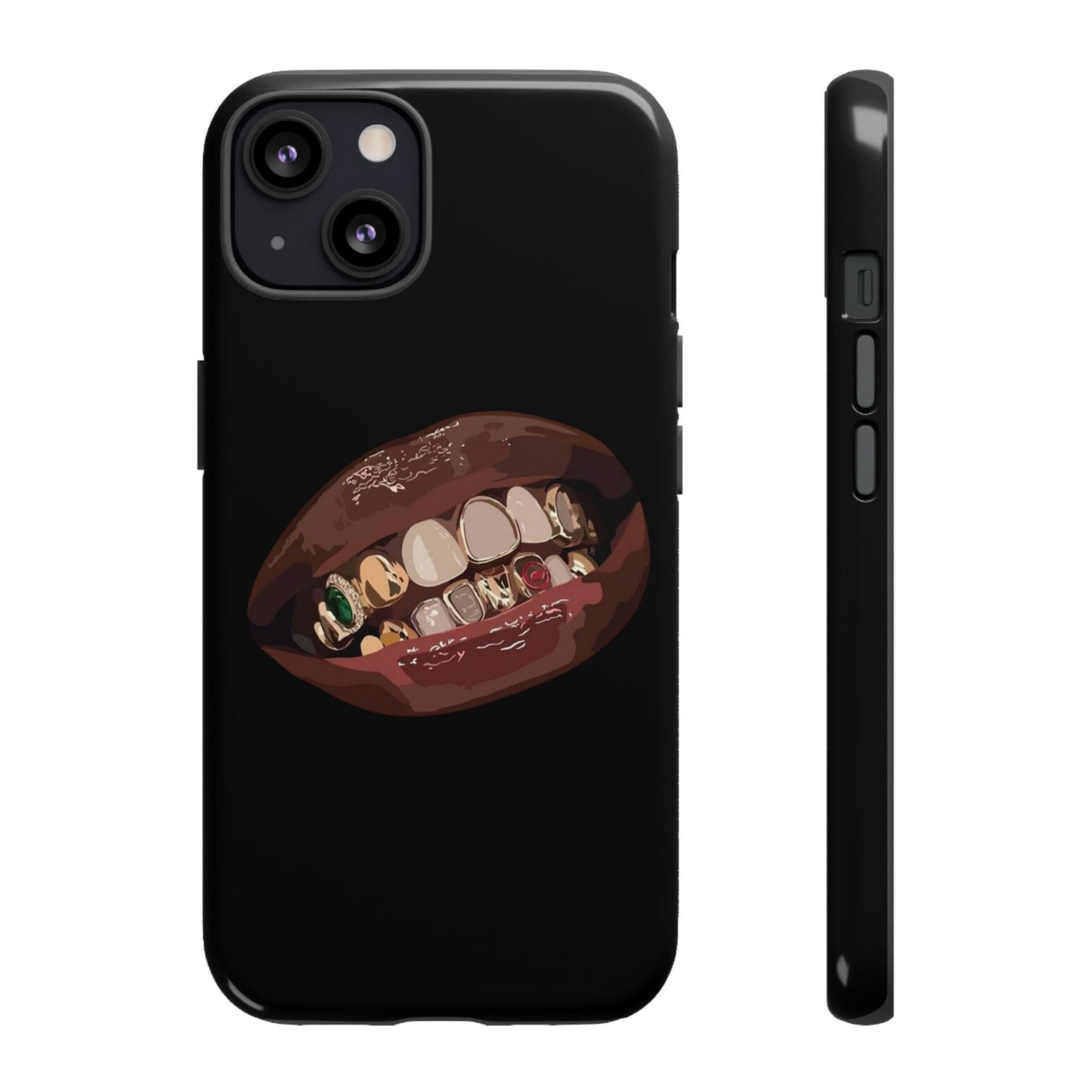Tough Cases - Unique Phone Case with Bold Teeth Design
