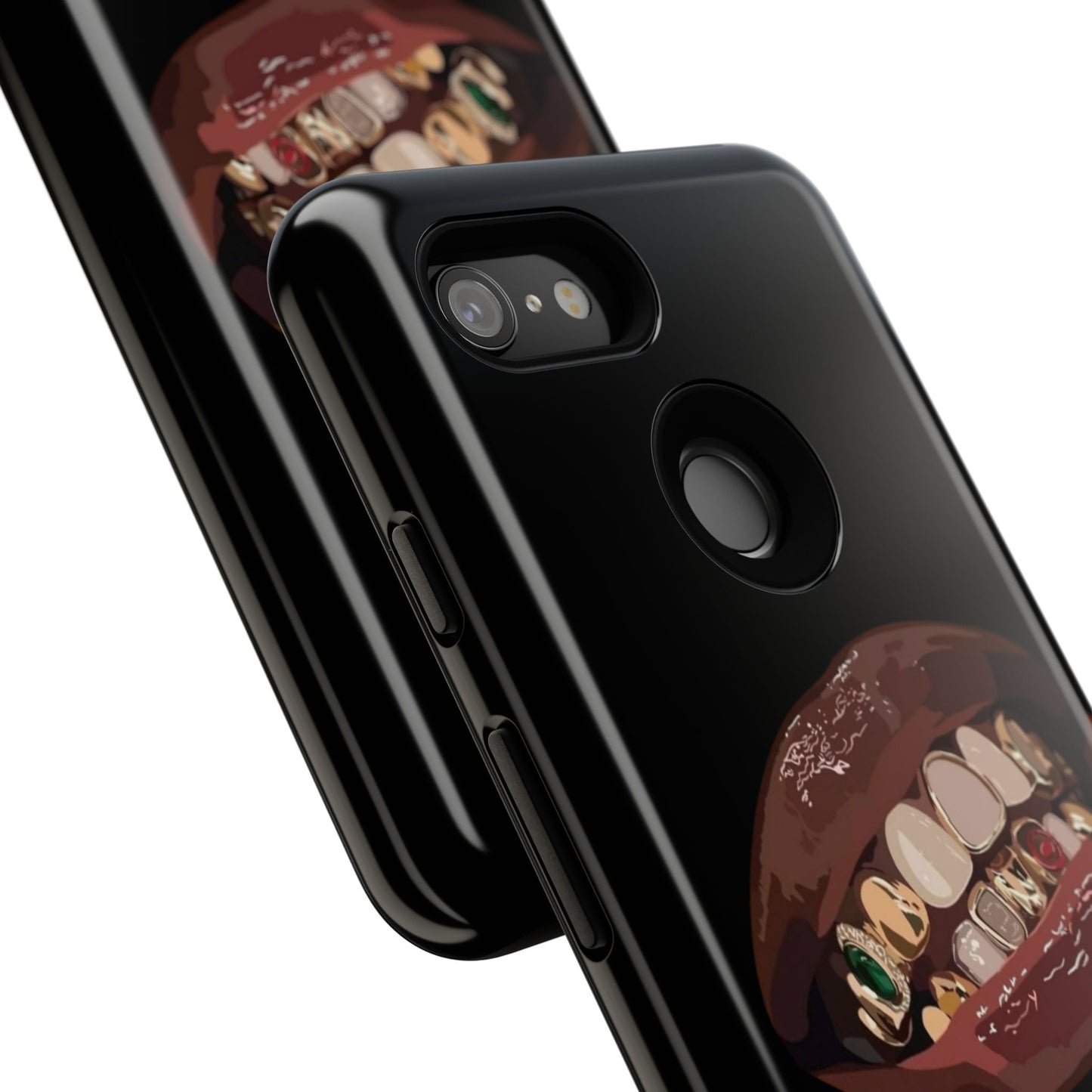 Tough Cases - Unique Phone Case with Bold Teeth Design