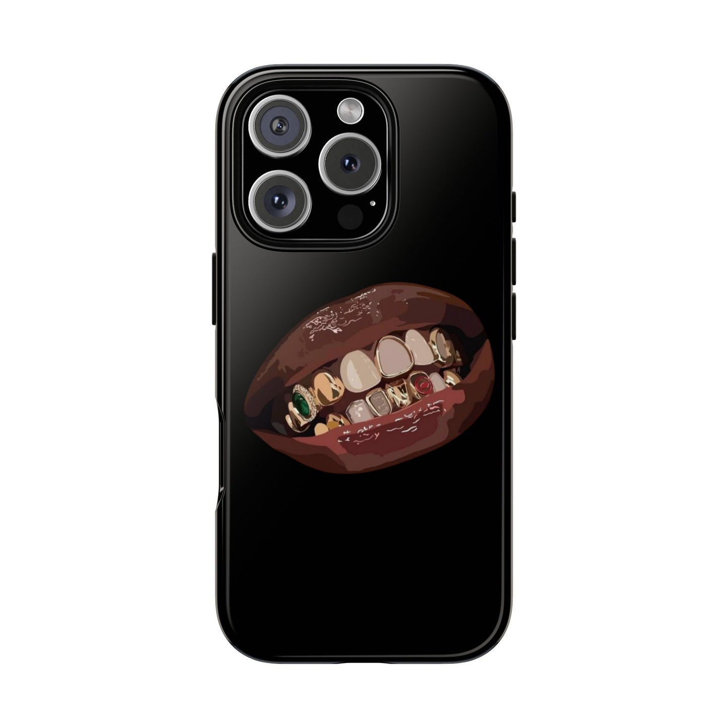 Tough Cases - Unique Phone Case with Bold Teeth Design