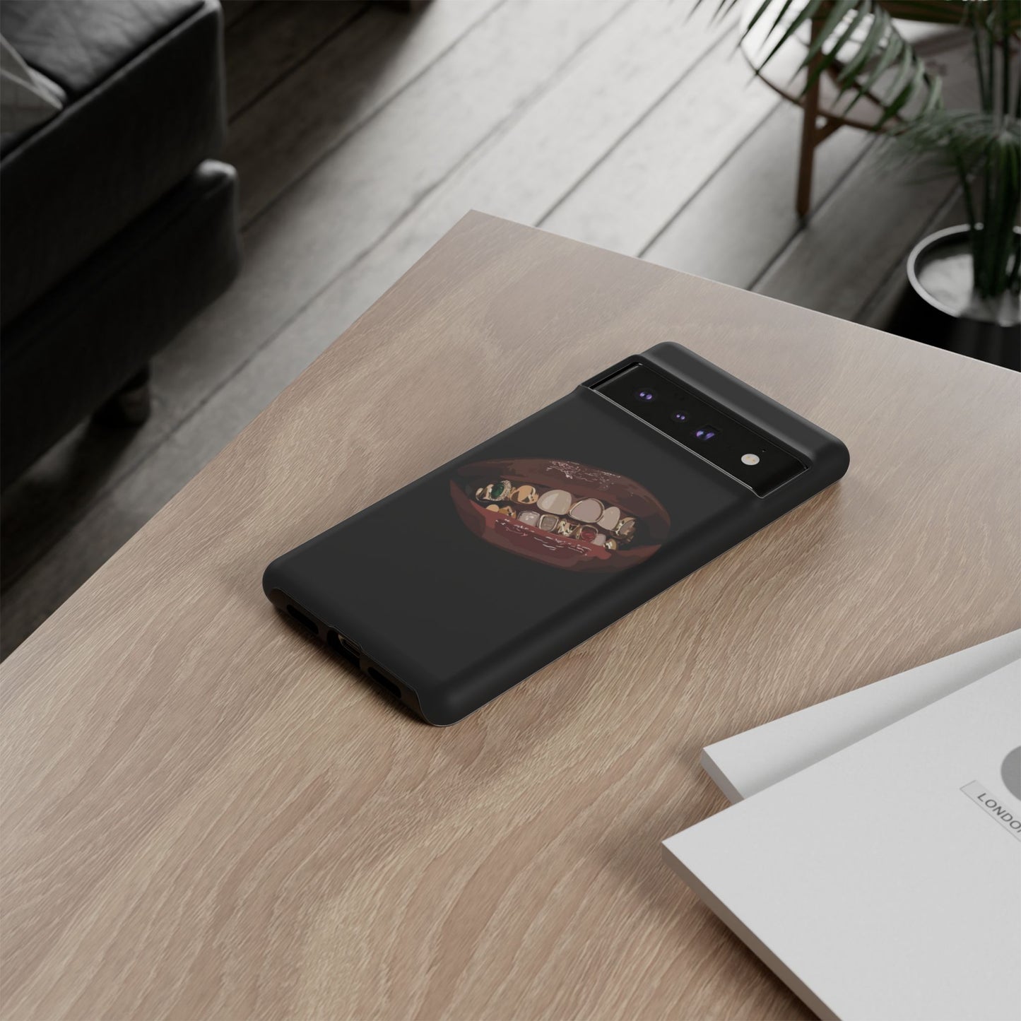 Tough Cases - Unique Phone Case with Bold Teeth Design