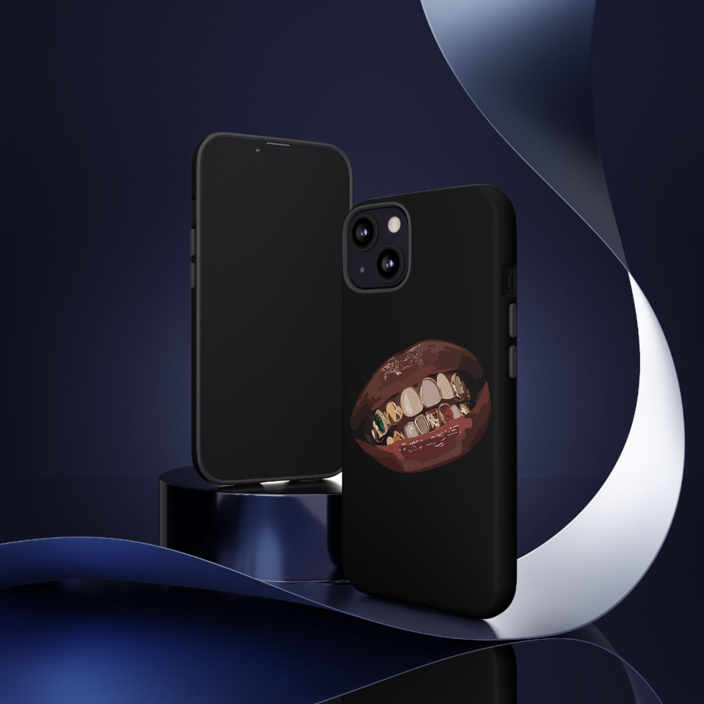 Tough Cases - Unique Phone Case with Bold Teeth Design