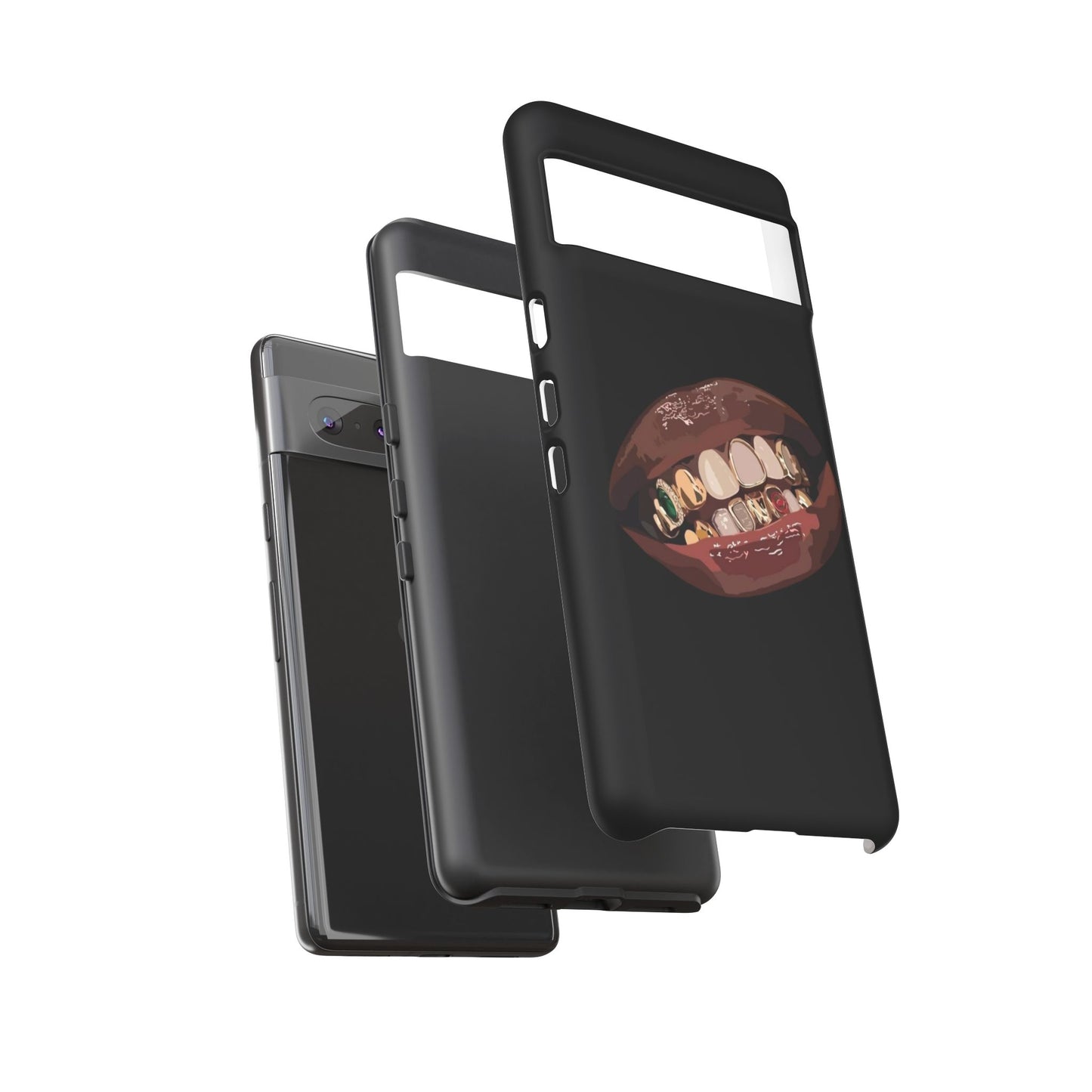 Tough Cases - Unique Phone Case with Bold Teeth Design