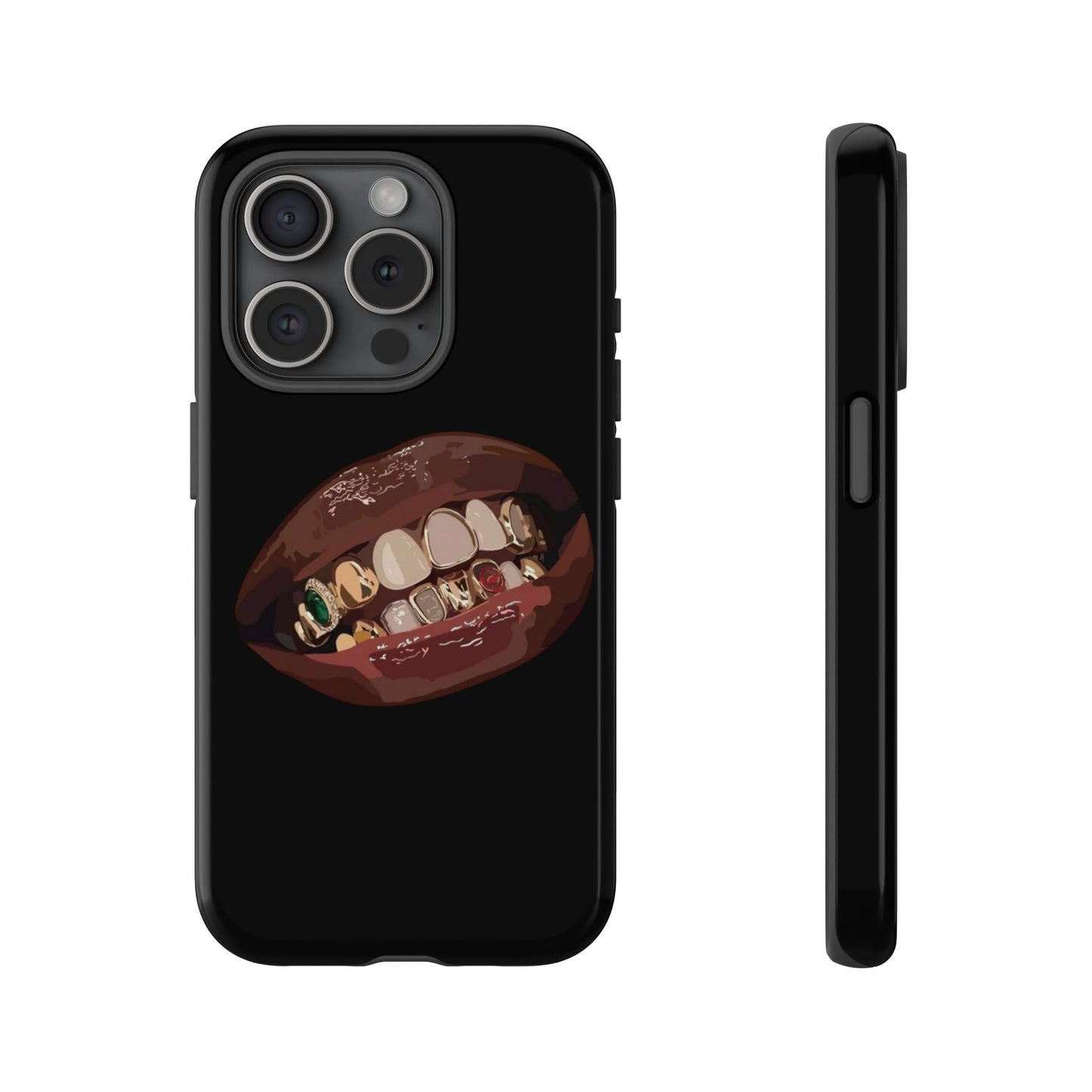 Tough Cases - Unique Phone Case with Bold Teeth Design