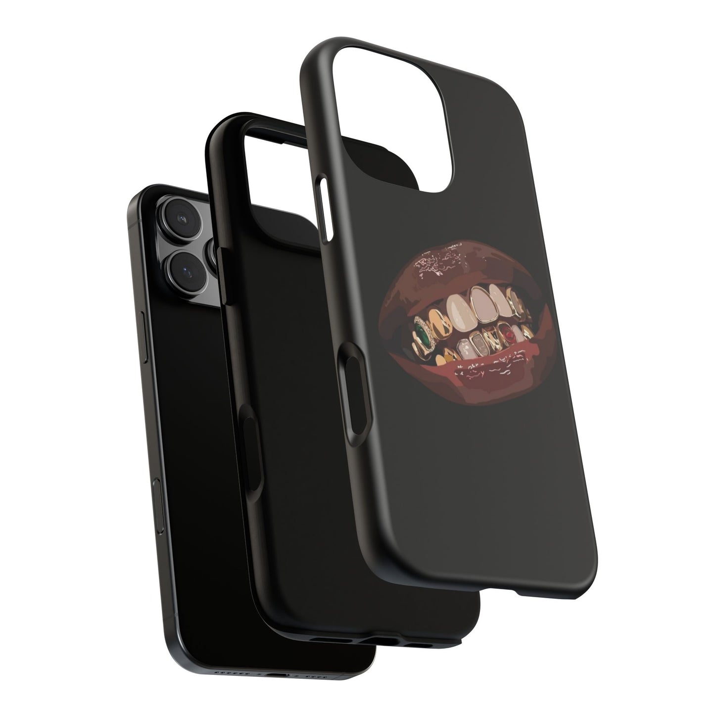 Tough Cases - Unique Phone Case with Bold Teeth Design