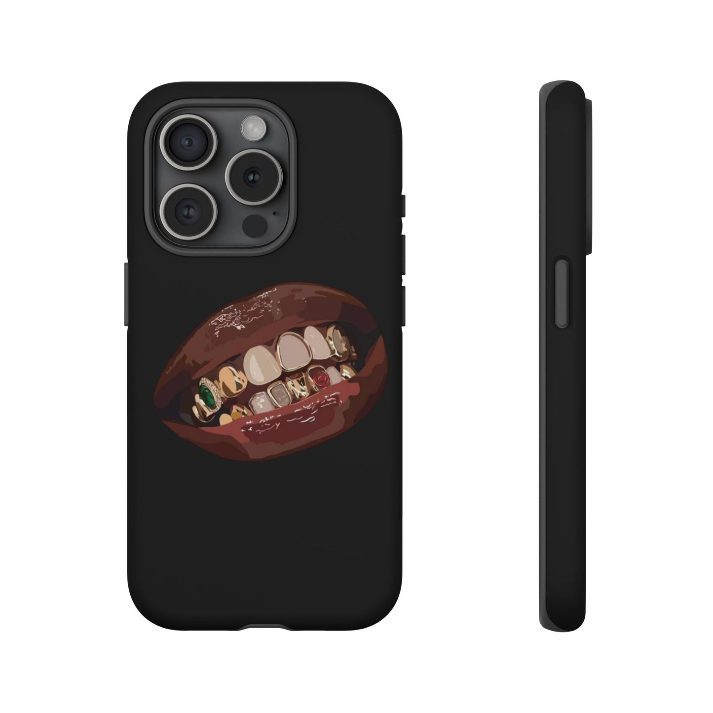 Tough Cases - Unique Phone Case with Bold Teeth Design