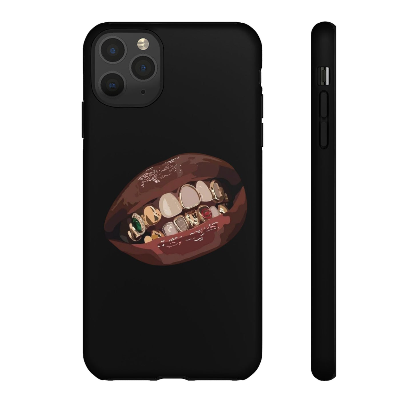 Tough Cases - Unique Phone Case with Bold Teeth Design