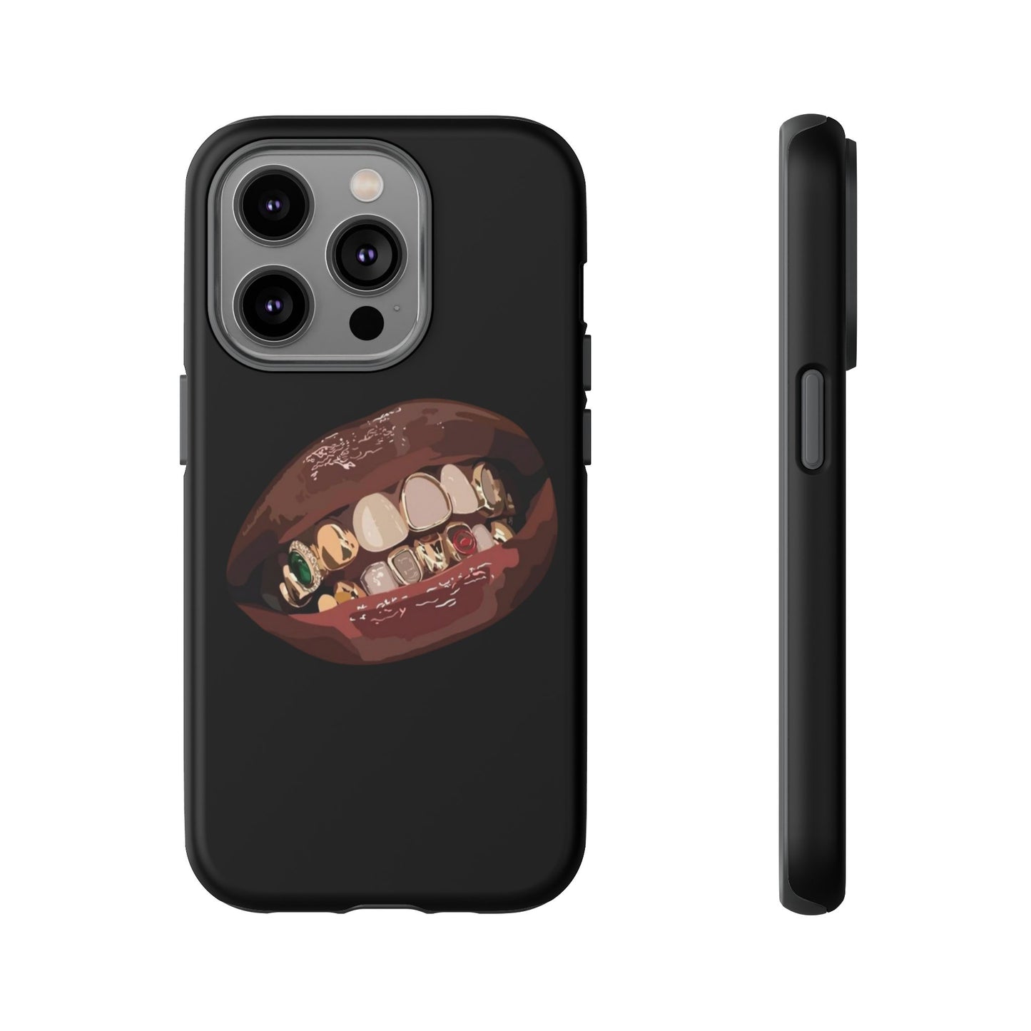 Tough Cases - Unique Phone Case with Bold Teeth Design