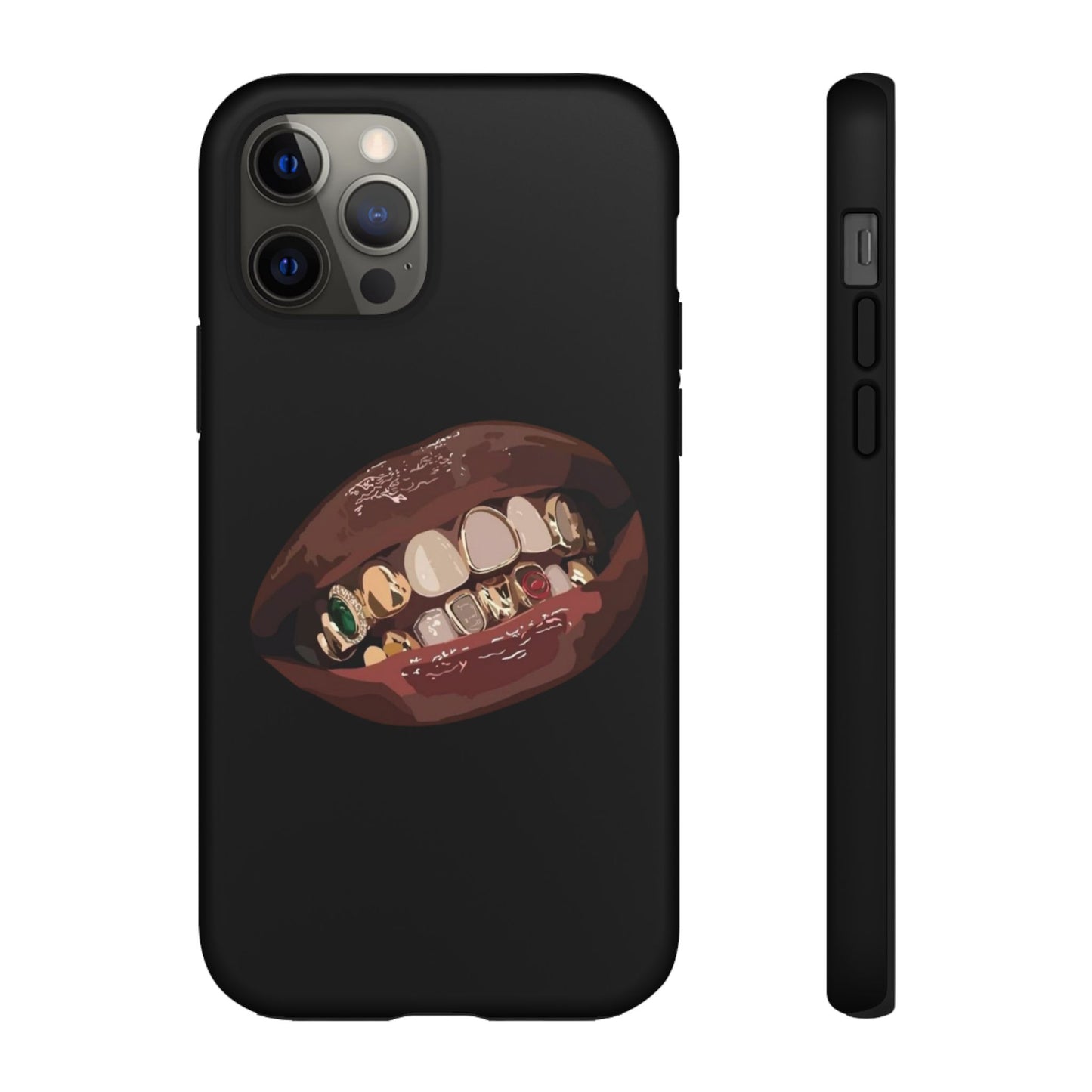 Tough Cases - Unique Phone Case with Bold Teeth Design