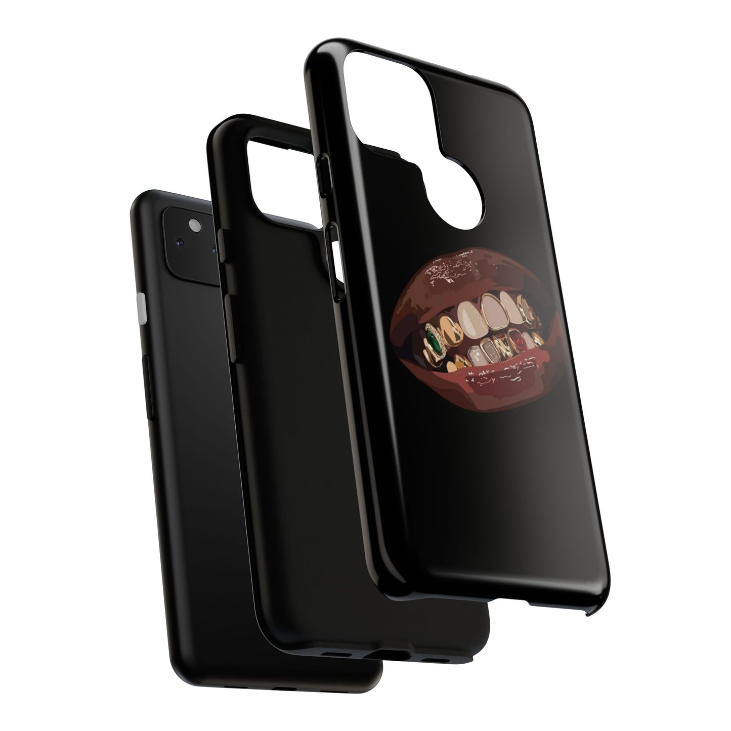 Tough Cases - Unique Phone Case with Bold Teeth Design