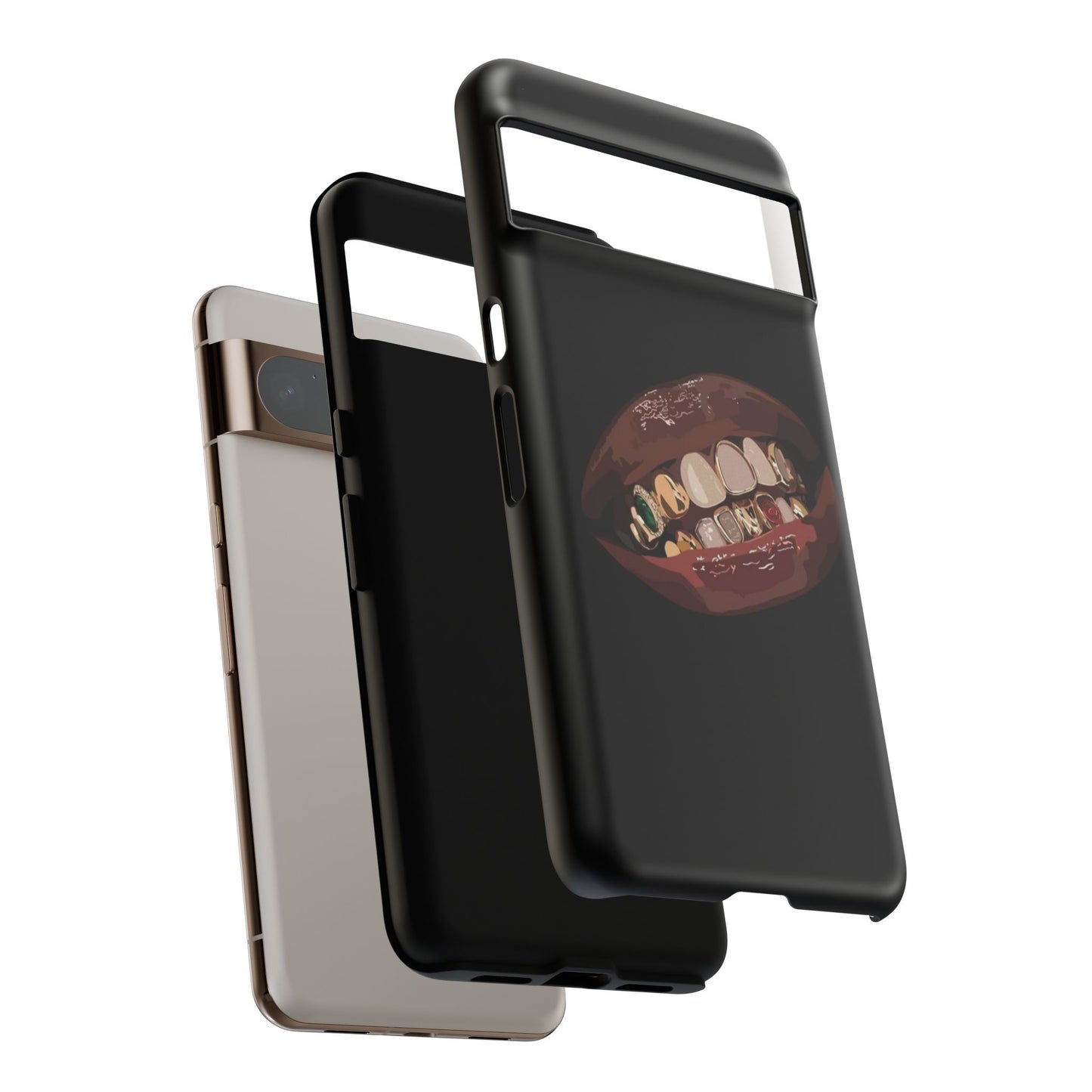 Tough Cases - Unique Phone Case with Bold Teeth Design