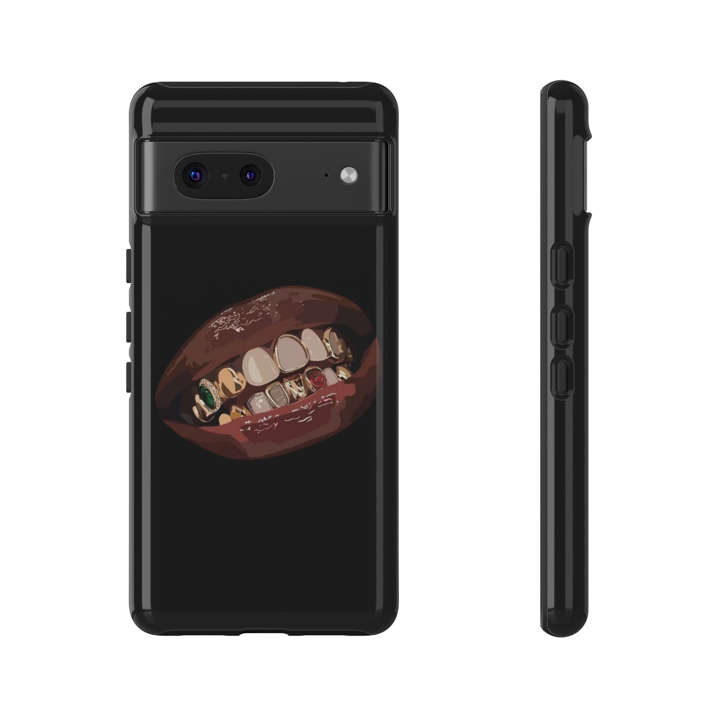 Tough Cases - Unique Phone Case with Bold Teeth Design
