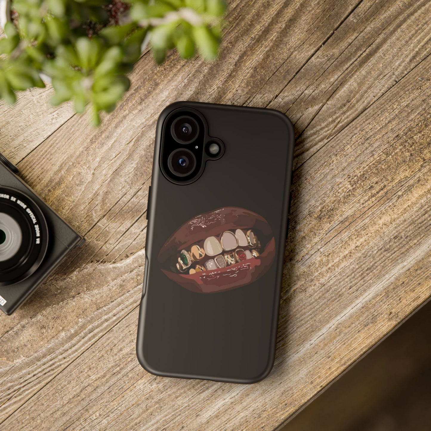 Tough Cases - Unique Phone Case with Bold Teeth Design