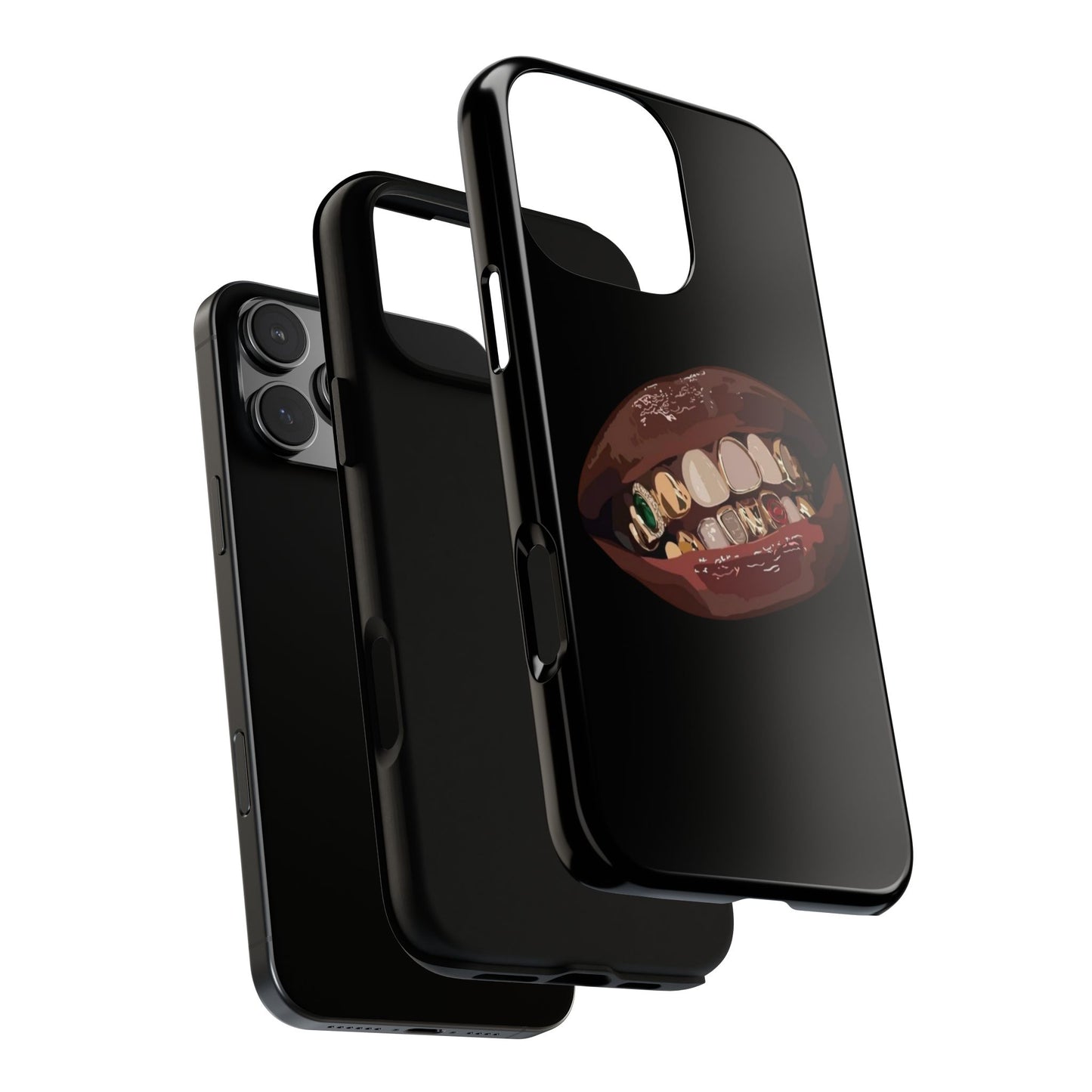 Tough Cases - Unique Phone Case with Bold Teeth Design
