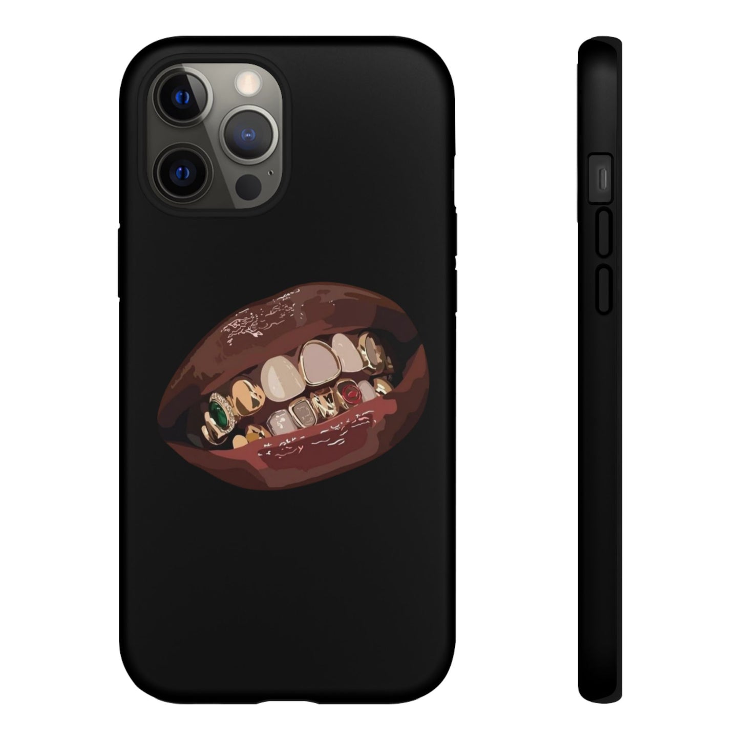 Tough Cases - Unique Phone Case with Bold Teeth Design