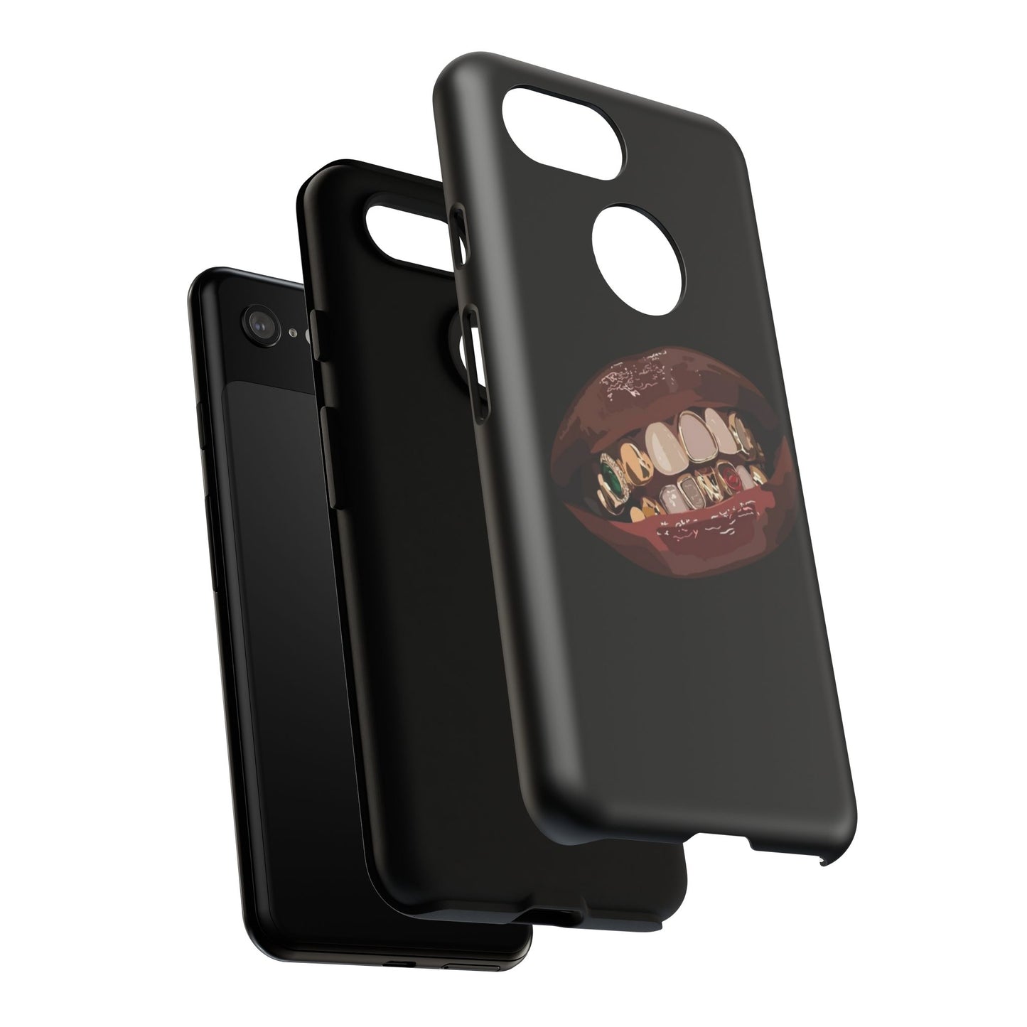 Tough Cases - Unique Phone Case with Bold Teeth Design