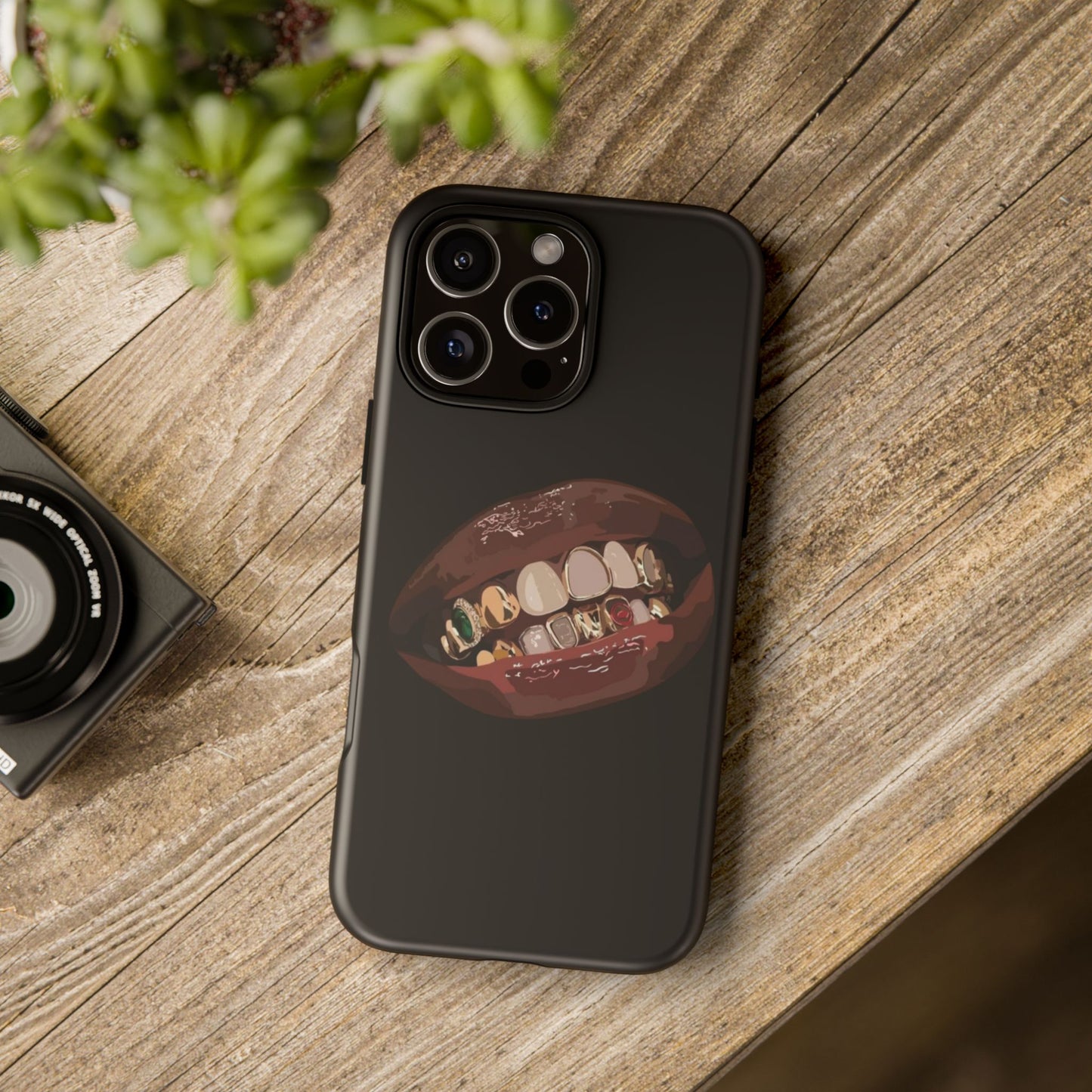 Tough Cases - Unique Phone Case with Bold Teeth Design
