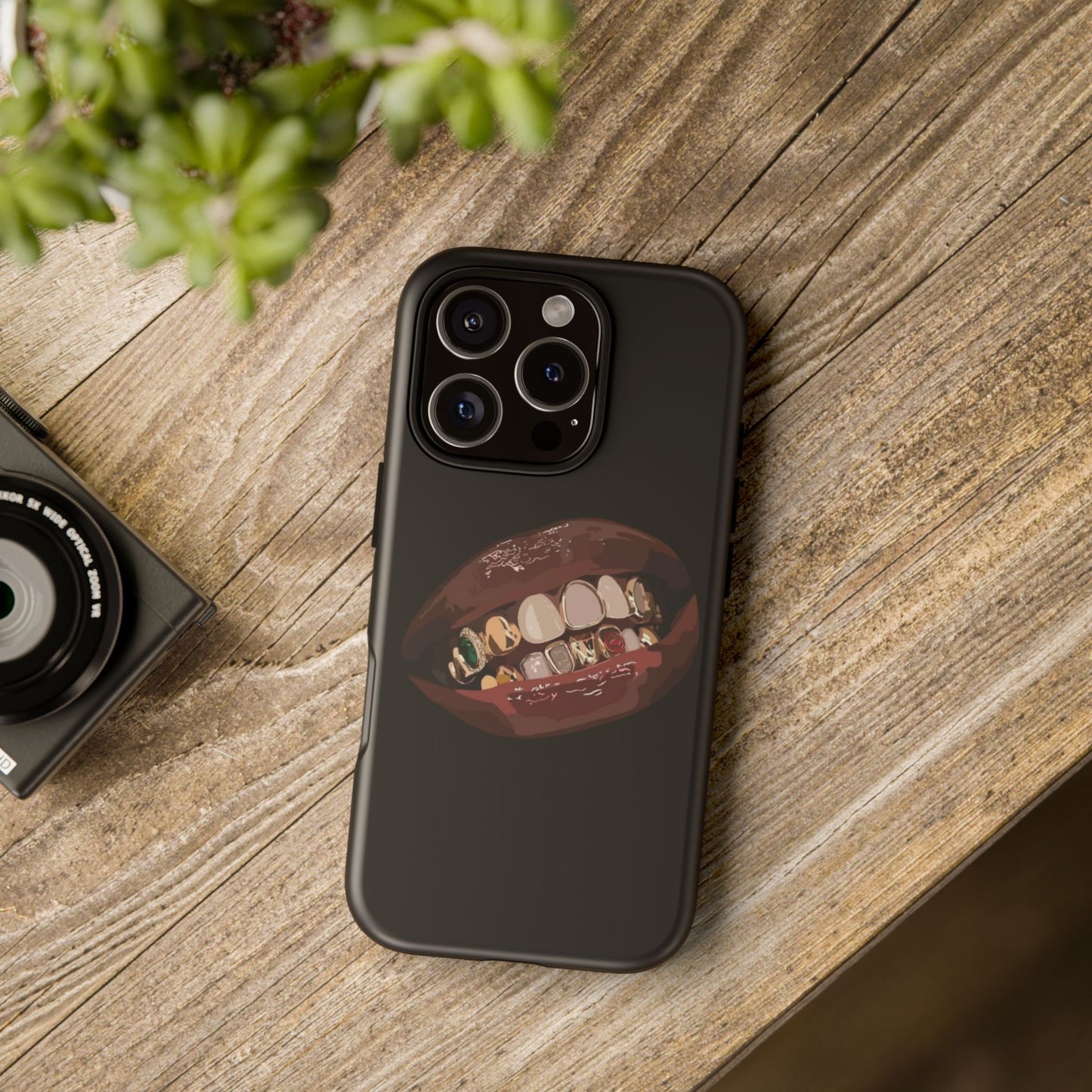 Tough Cases - Unique Phone Case with Bold Teeth Design