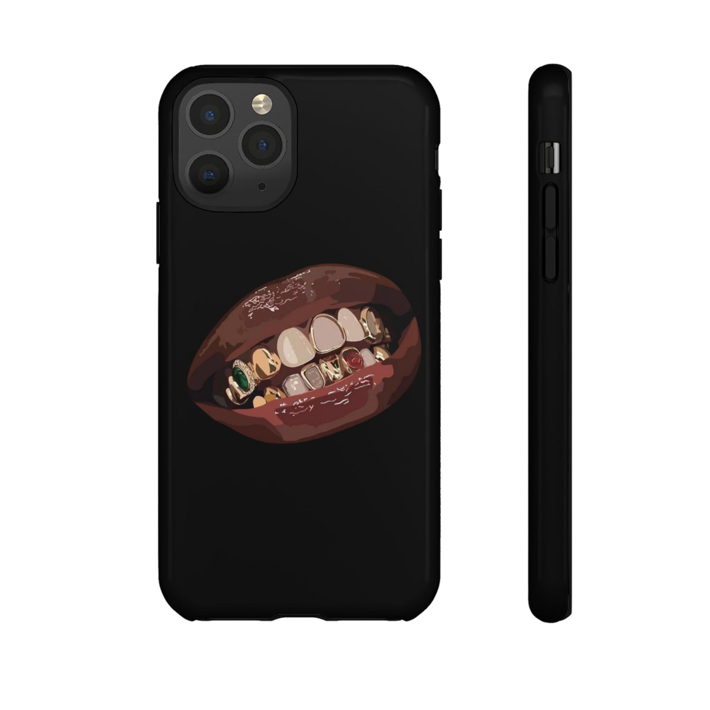 Tough Cases - Unique Phone Case with Bold Teeth Design