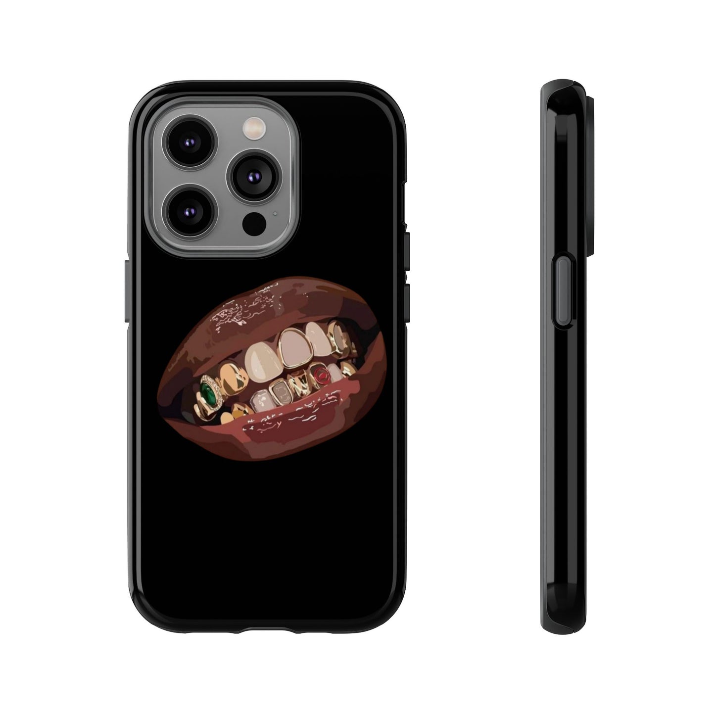 Tough Cases - Unique Phone Case with Bold Teeth Design